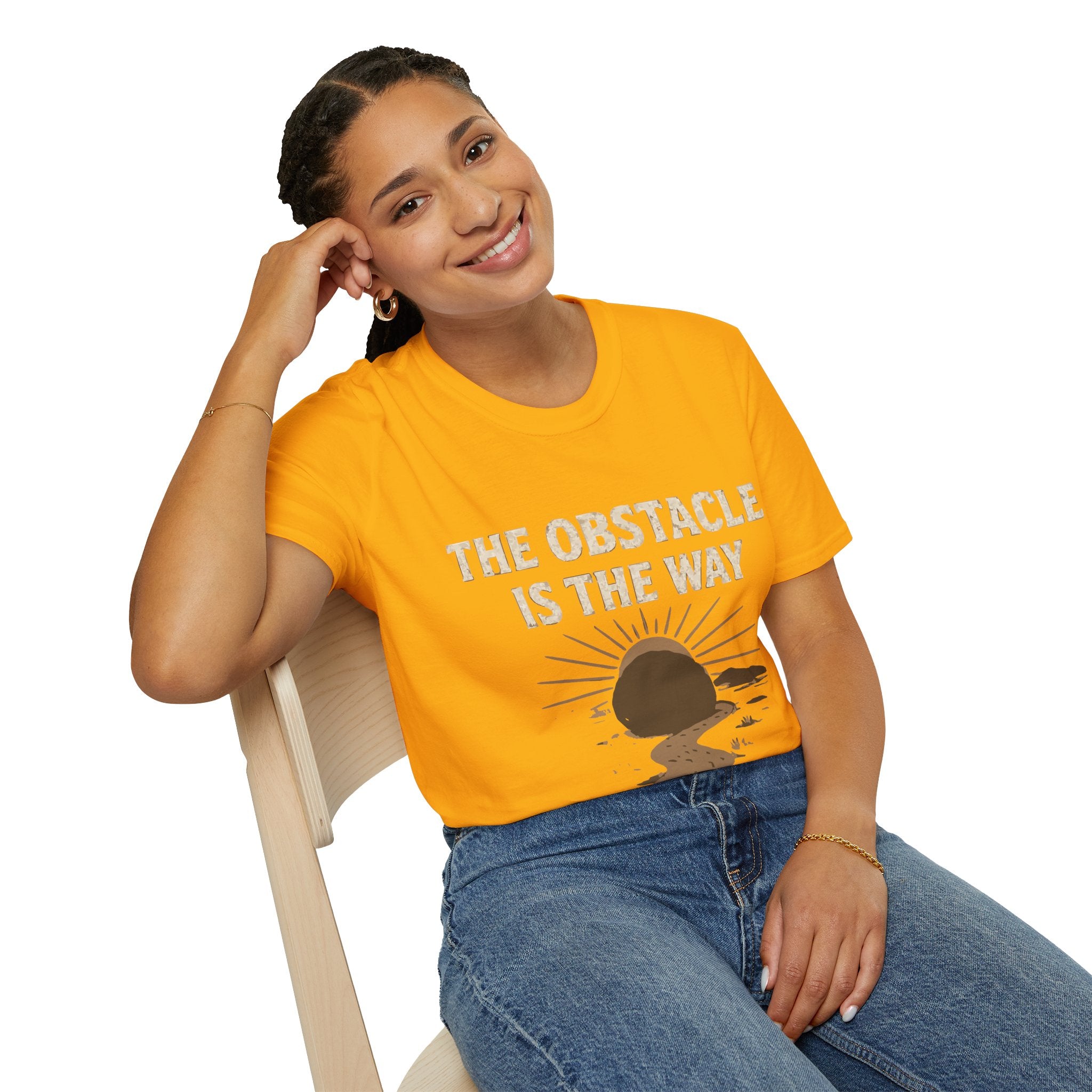 Graphic T-Shirt - The Obstacle is the Way