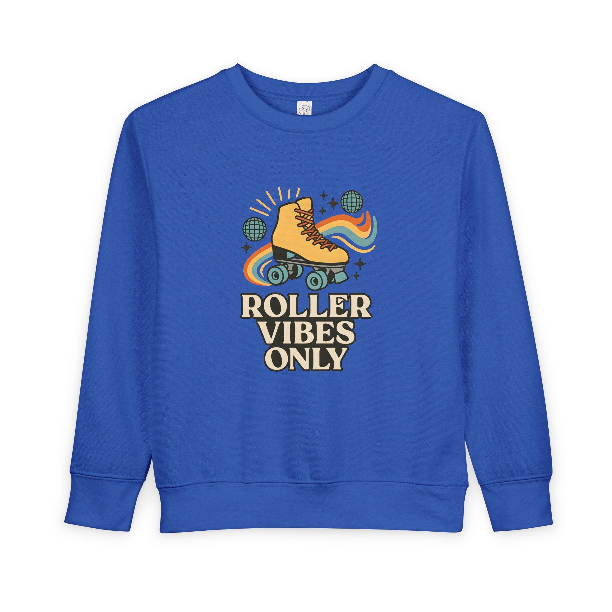 Toddler Roller Skating Sweatshirt, Cozy Toddler Hoodie, Skate Vibes Gift, Trendy Kids Apparel, Retro Roller Rink Style