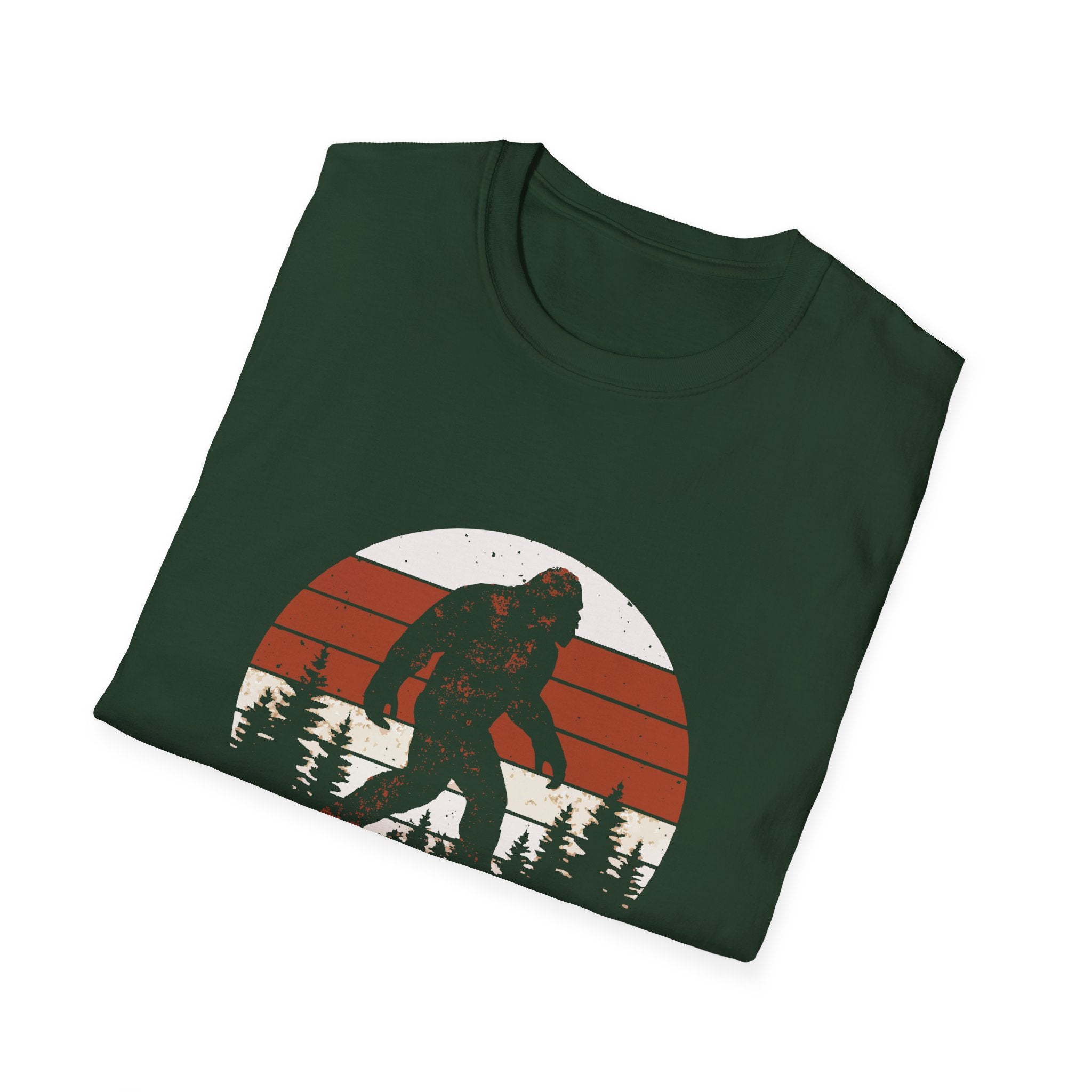 Bigfoot Adventure T-Shirt - Fun Unisex Tee for Nature Lovers, Casual Wear, Gift for Outdoorsy Friends, Hiking Gear, Unique Apparel