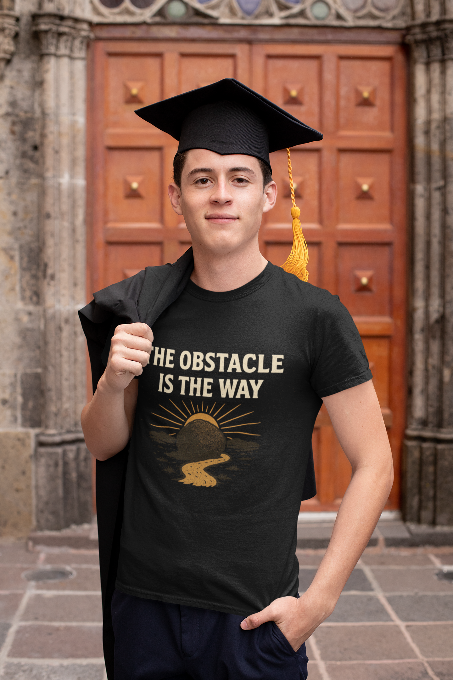 Graphic T-Shirt - The Obstacle is the Way