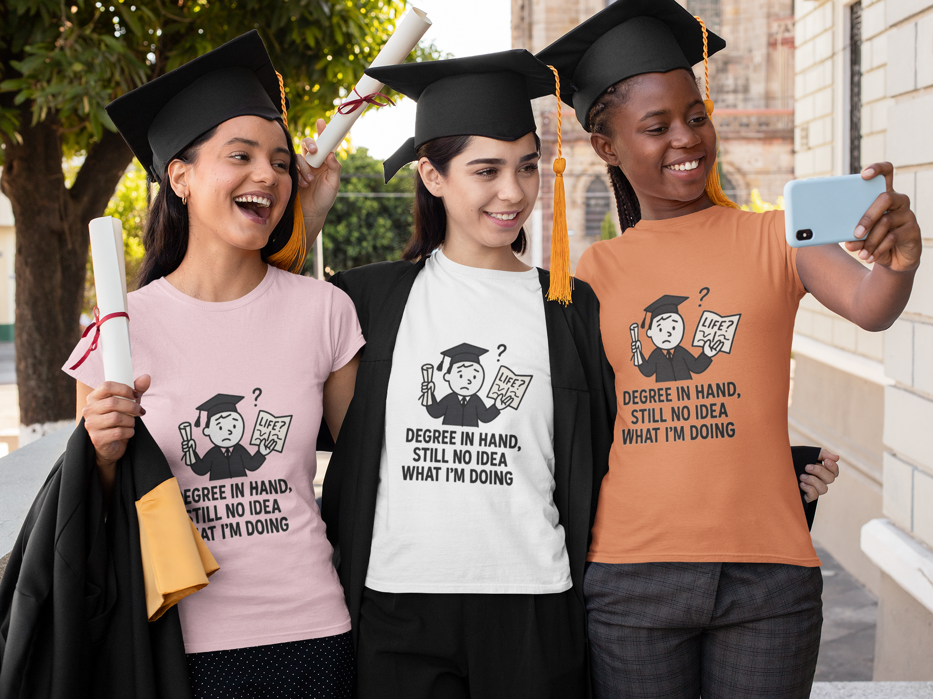 Graduation Humor Tee | Unisex Jersey Short Sleeve Shirt, Funny Graduation Gift, College Shirt, Life After Degree Tee, Graduate T-Shirt