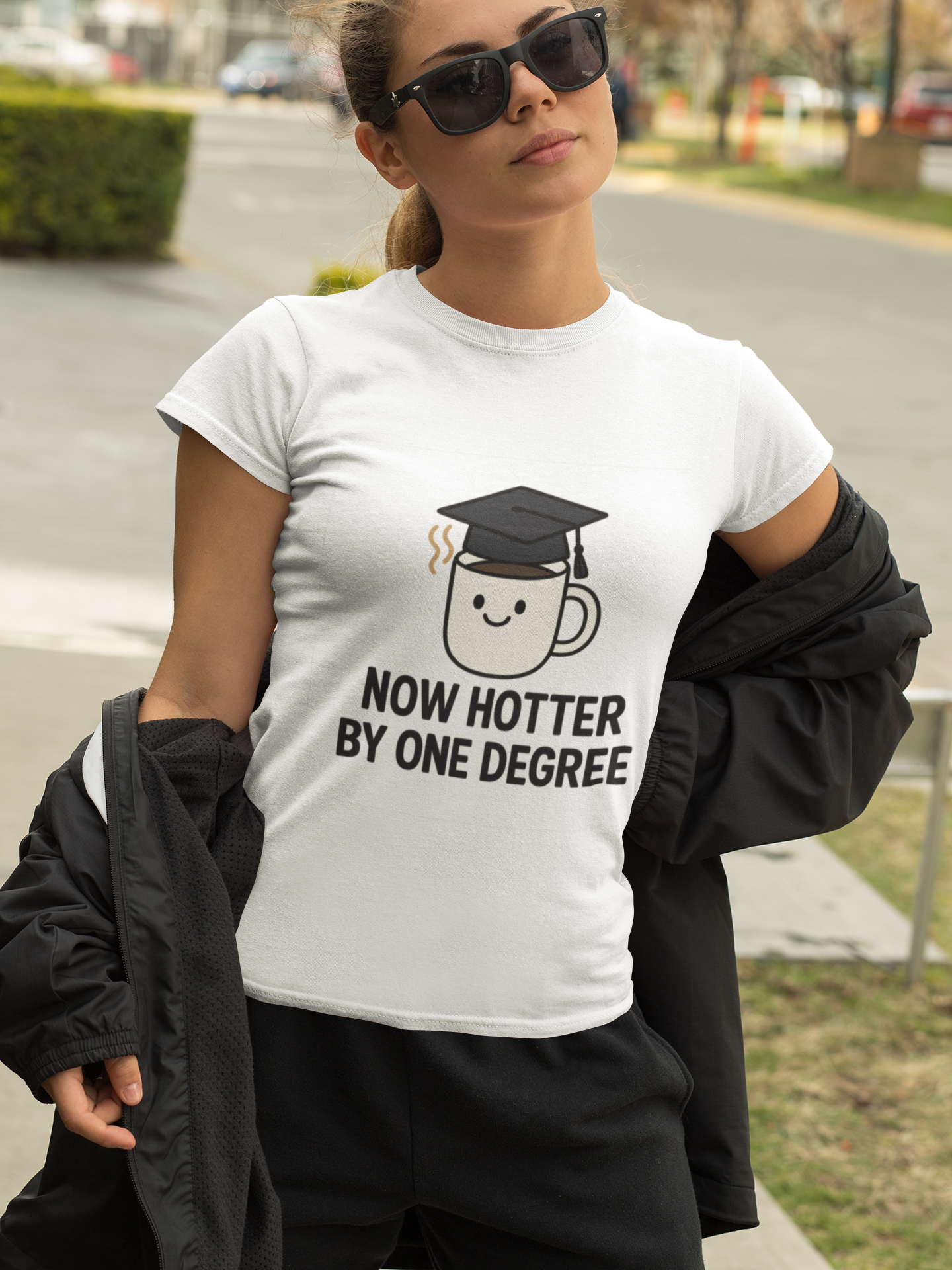 Graduating Quote T-Shirt, Funny Grad Tee, Unisex Jersey Shirt, Sarcastic Graduation Gift, College Humor Top