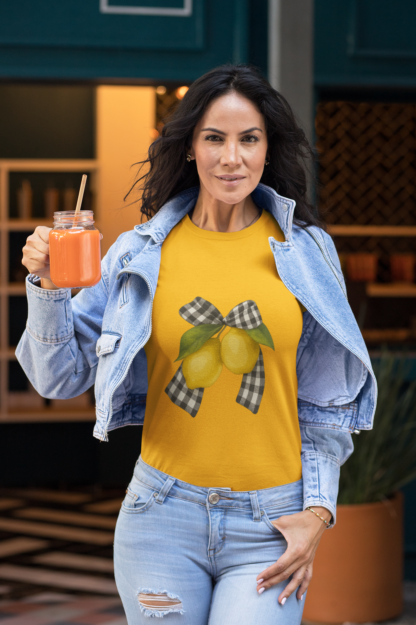 Lemon Print Unisex Tee - Perfect for Summer Parties, Gifts, Everyday wear, Festivals, and Home Decor