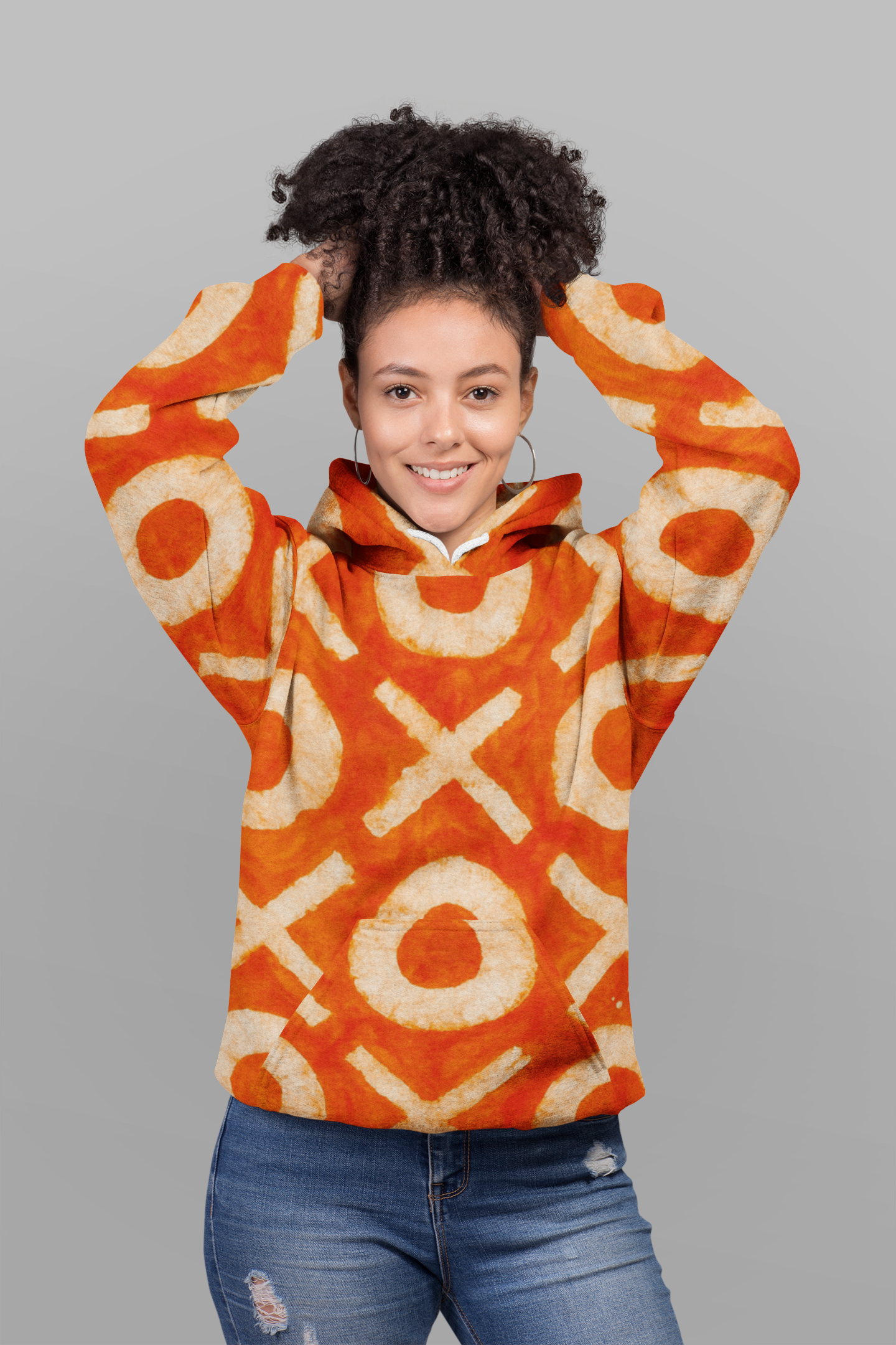 African Batik Hoodie