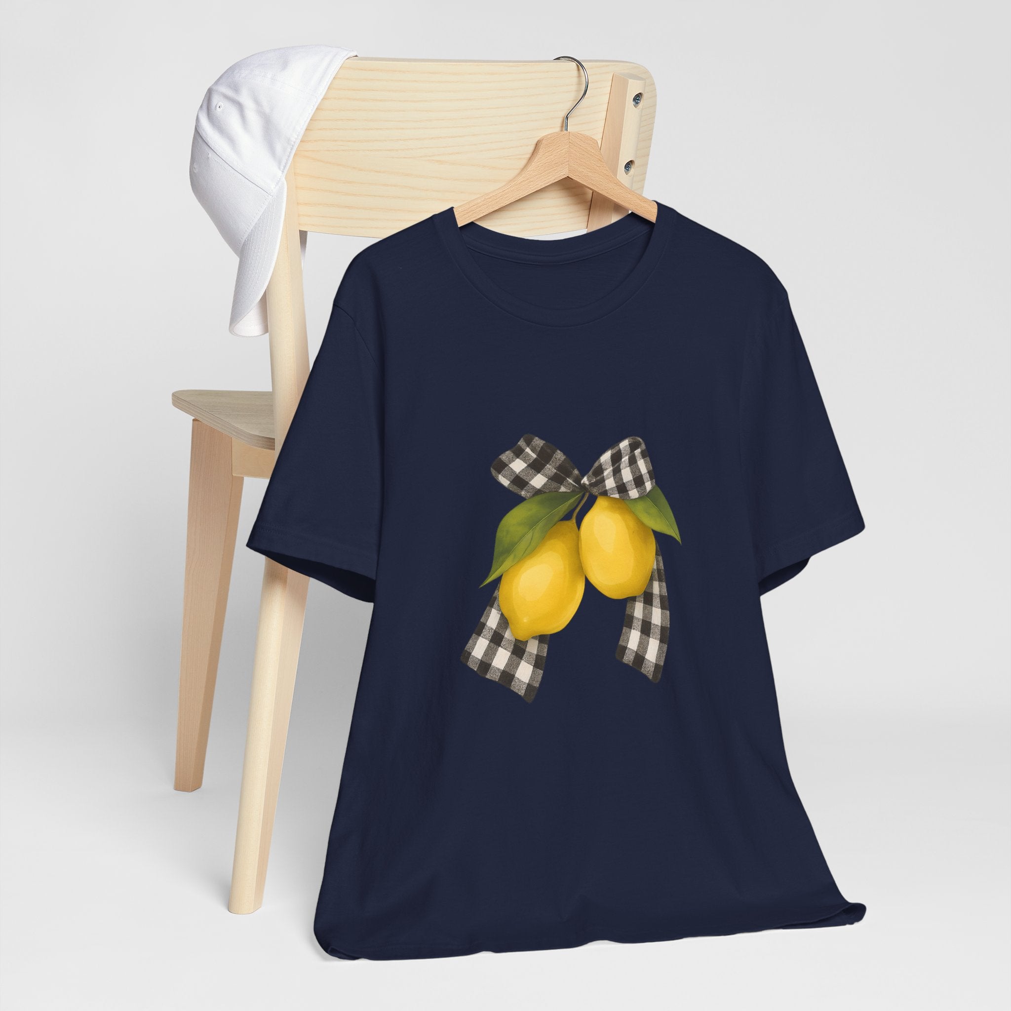 Lemon Print Unisex Tee - Perfect for Summer Parties, Gifts, Everyday wear, Festivals, and Home Decor