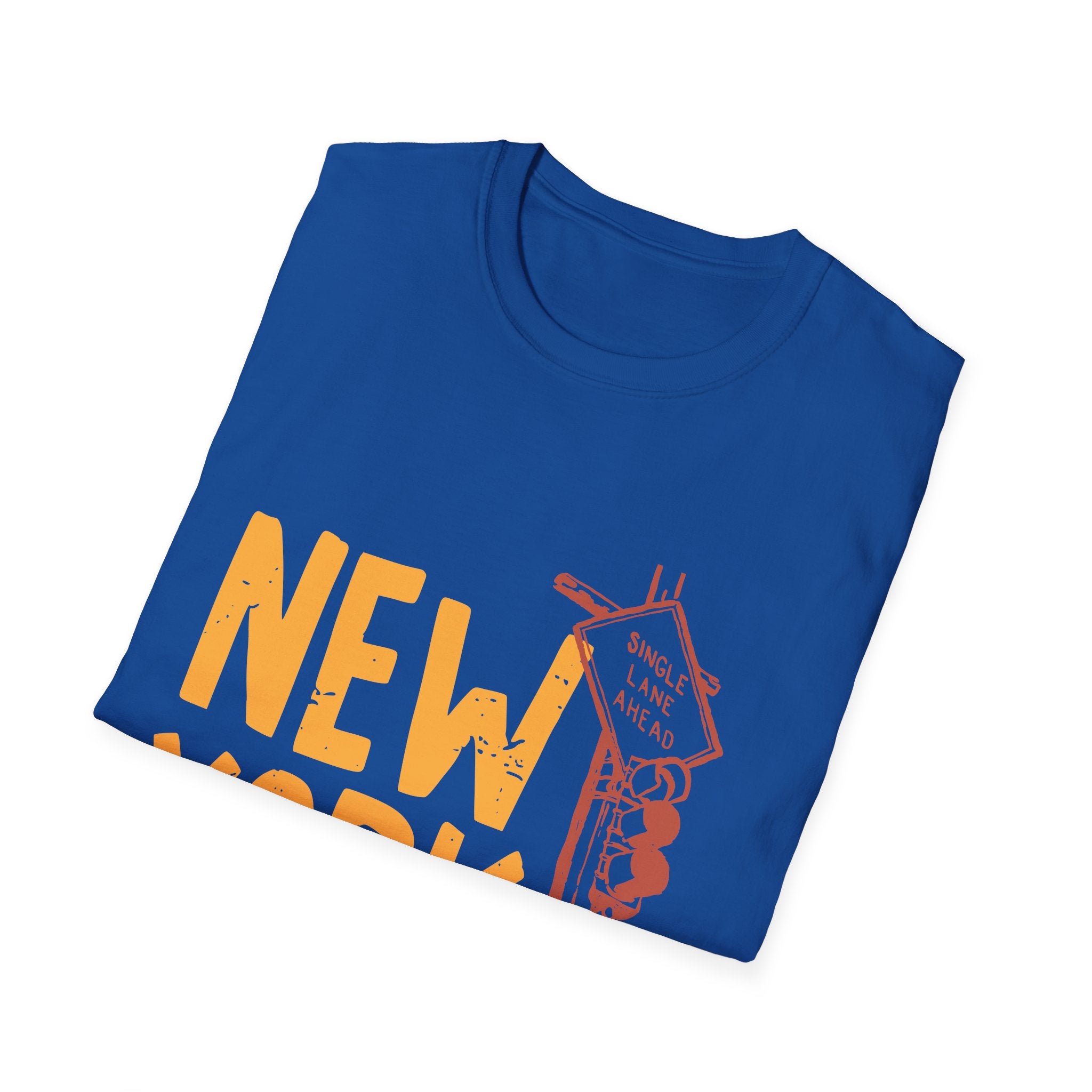 New York Skyline Unisex Softstyle T-Shirt, City Apparel, Travel Shirt, Gift for NYC Lovers, Casual Wear, Summer Fashion