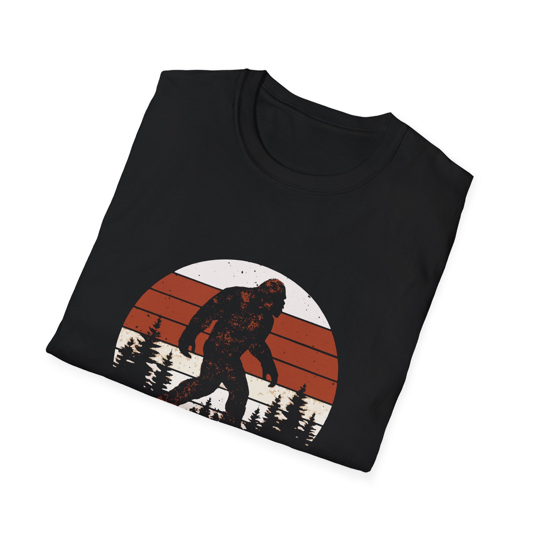 Bigfoot Adventure T-Shirt - Fun Unisex Tee for Nature Lovers, Casual Wear, Gift for Outdoorsy Friends, Hiking Gear, Unique Apparel