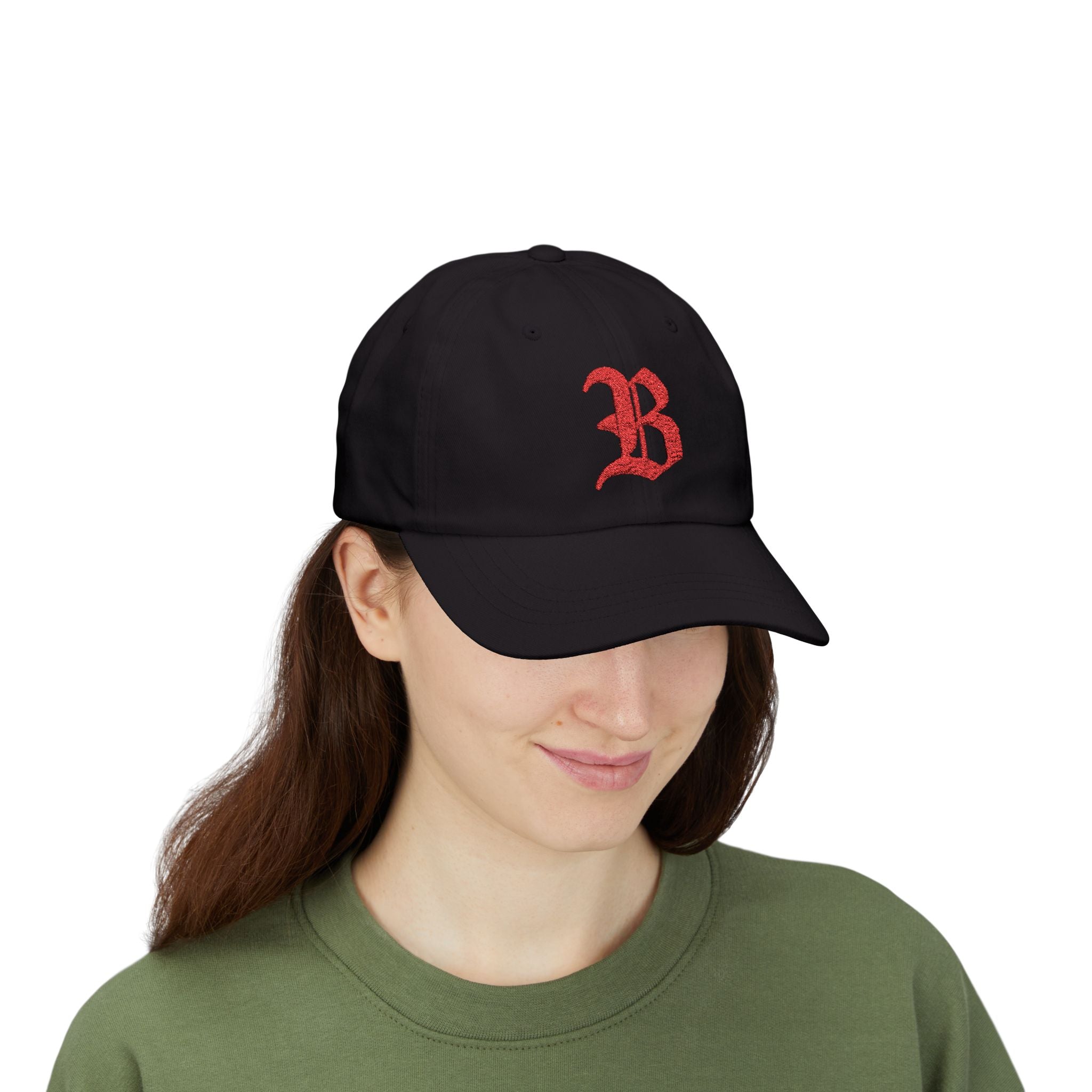 Classic Dad Cap with Bold Letter B | Casual Trucker Hat, Gift for Dad, Baseball Cap, Summer Style, Everyday Wear