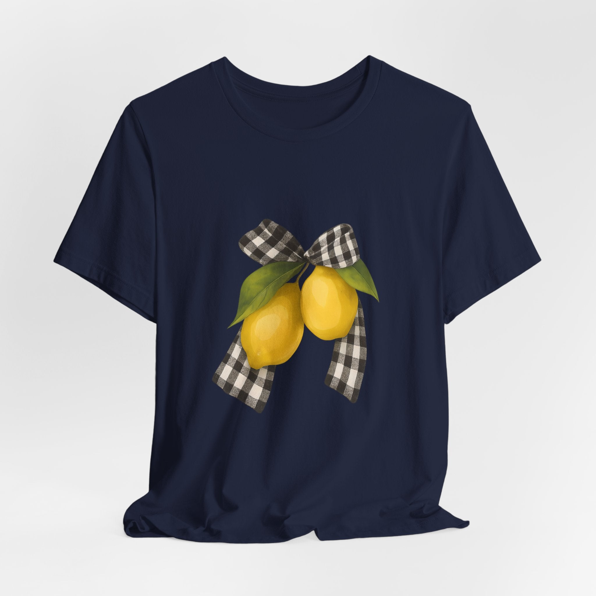 Lemon Print Unisex Tee - Perfect for Summer Parties, Gifts, Everyday wear, Festivals, and Home Decor