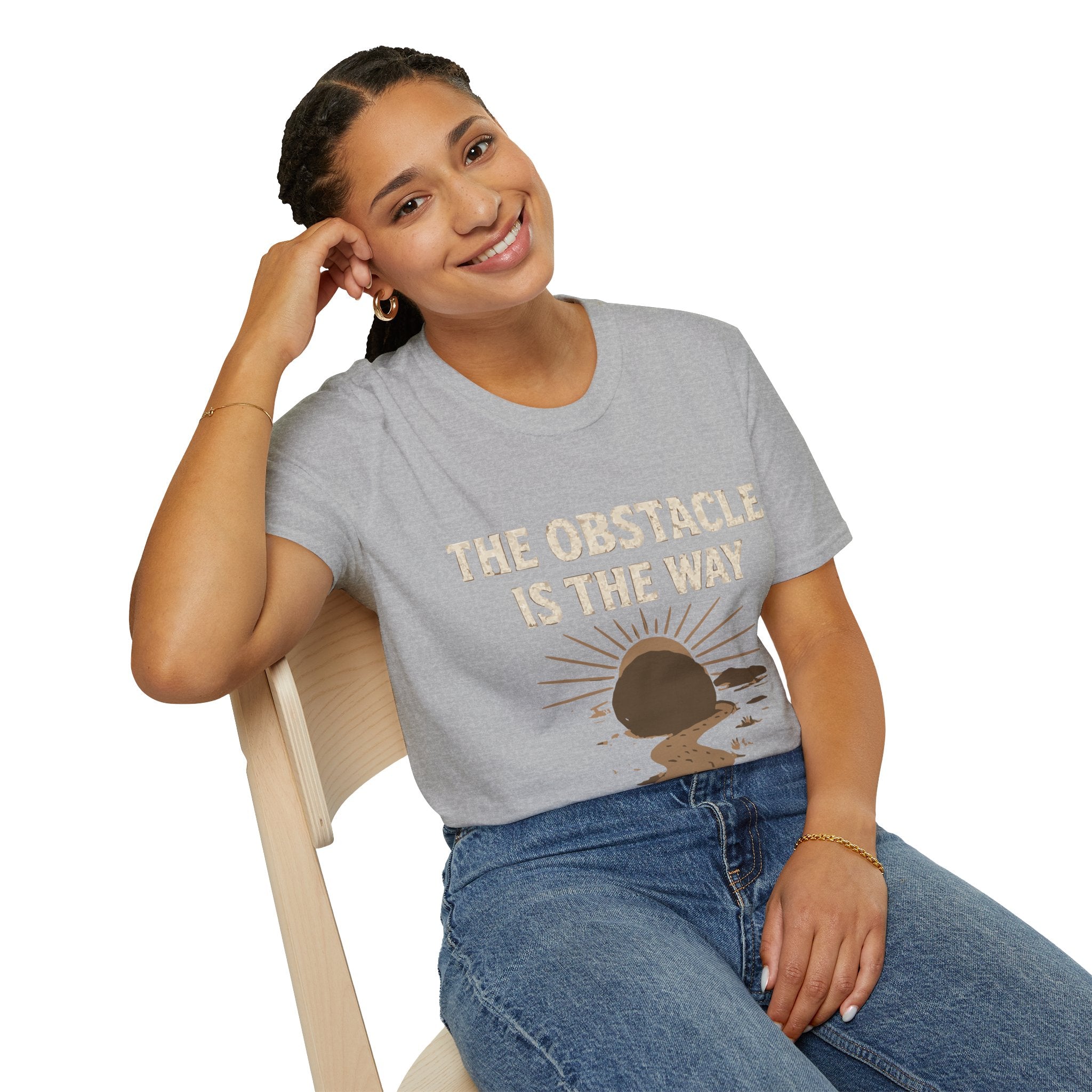 Graphic T-Shirt - The Obstacle is the Way