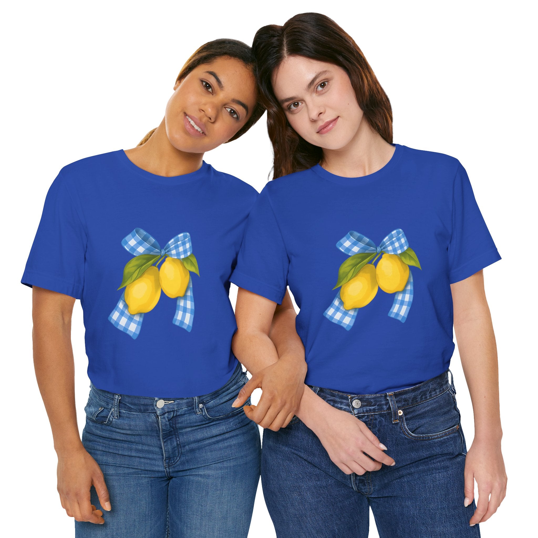 Lemon Blossom Unisex Tee - Summer Vibes, Farmhouse Style, Gifts for Her, Casual Wear, Garden Party Attire