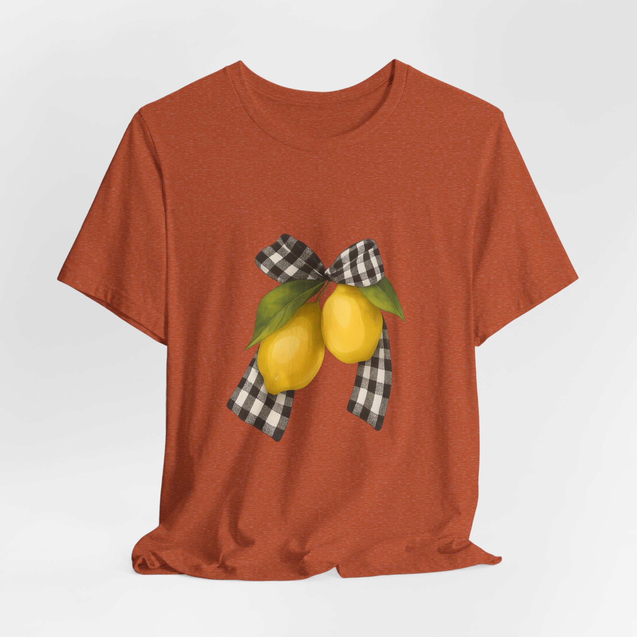 Lemon Print Unisex Tee - Perfect for Summer Parties, Gifts, Everyday wear, Festivals, and Home Decor