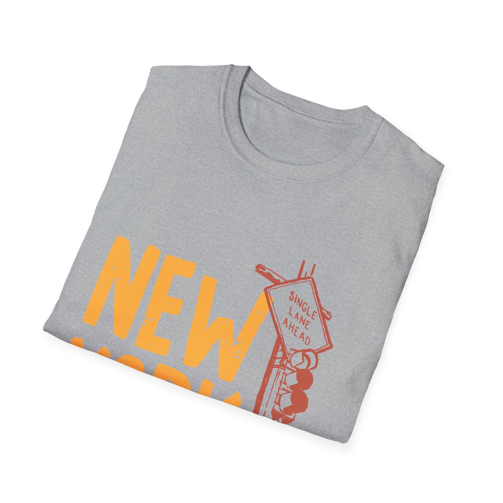 New York Skyline Unisex Softstyle T-Shirt, City Apparel, Travel Shirt, Gift for NYC Lovers, Casual Wear, Summer Fashion