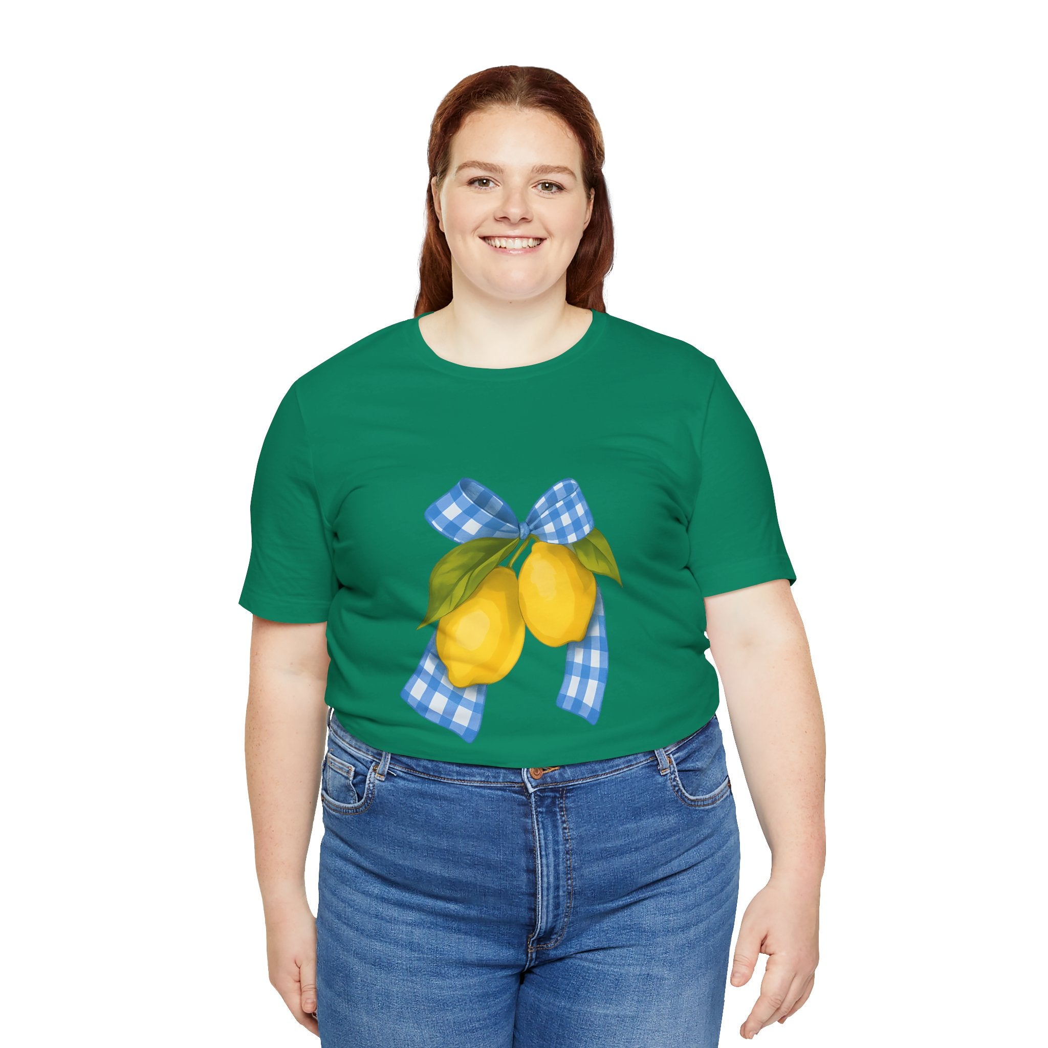 Lemon Blossom Unisex Tee - Summer Vibes, Farmhouse Style, Gifts for Her, Casual Wear, Garden Party Attire