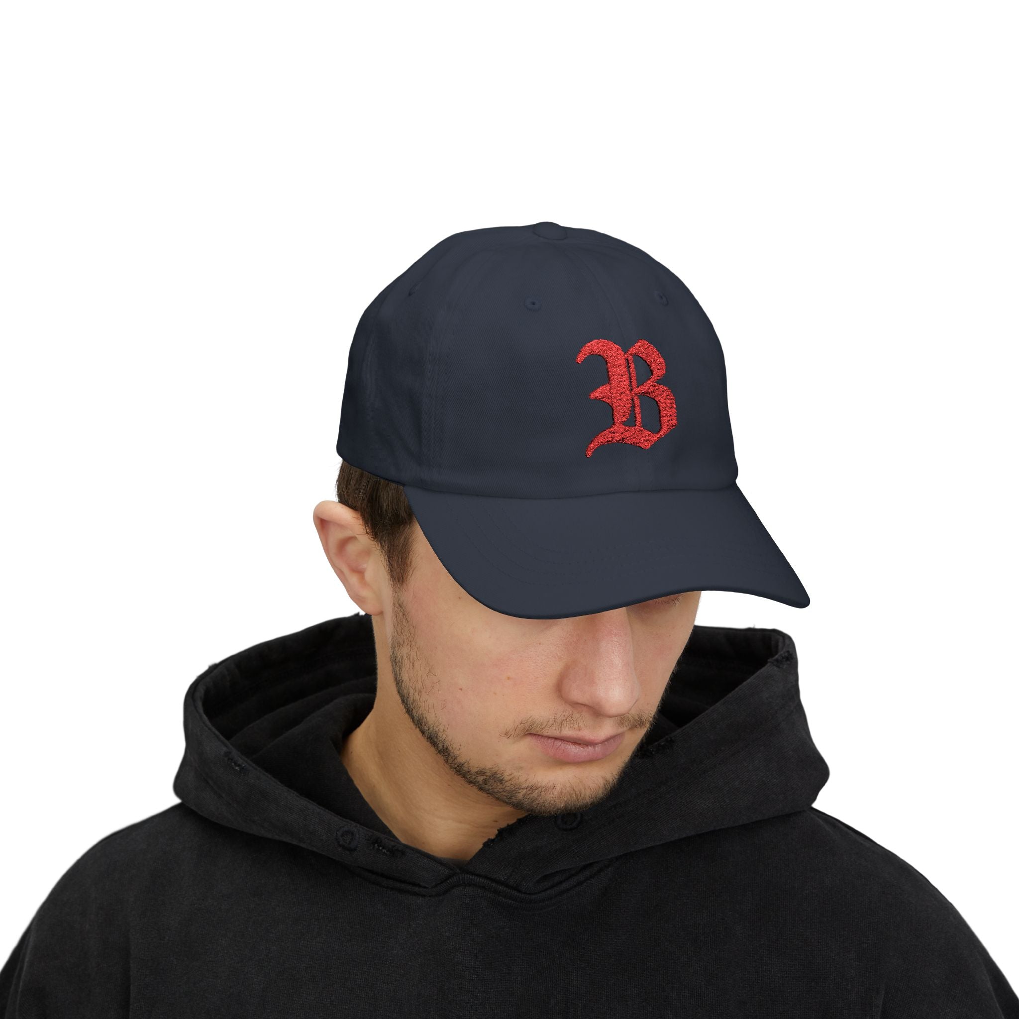 Classic Dad Cap with Bold Letter B | Casual Trucker Hat, Gift for Dad, Baseball Cap, Summer Style, Everyday Wear
