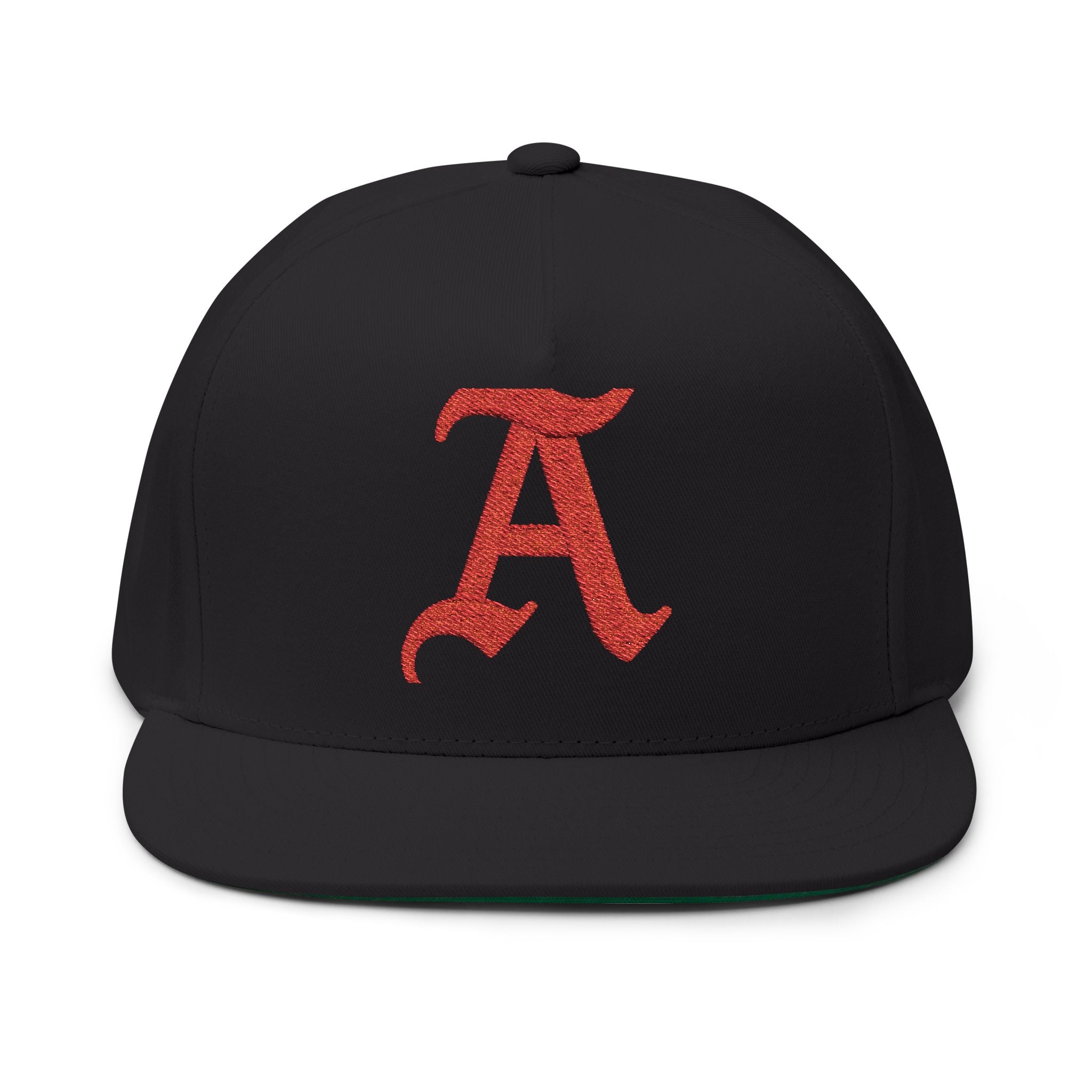 Stylish Embroidered Flat Bill Cap - Customizable, Trendy Hat for Everyday Use, Sports, Gifts, and Festivals