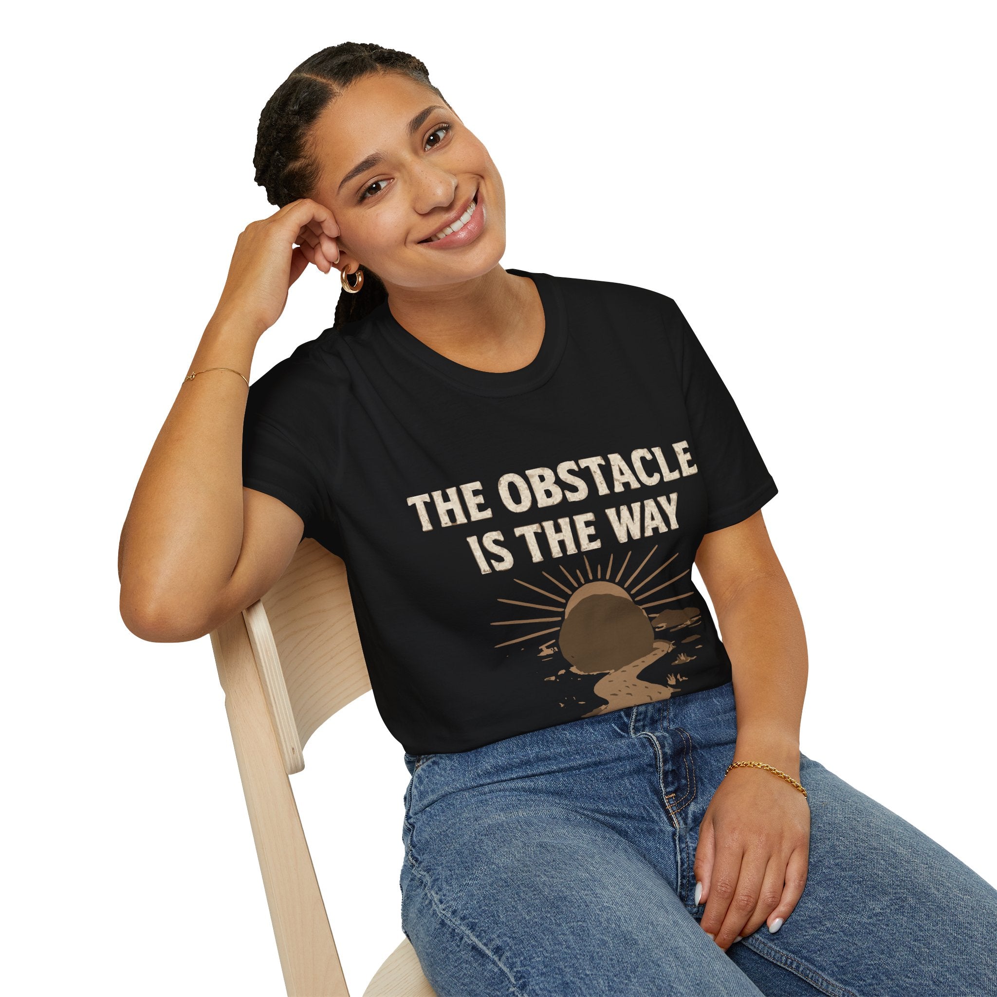 Graphic T-Shirt - The Obstacle is the Way