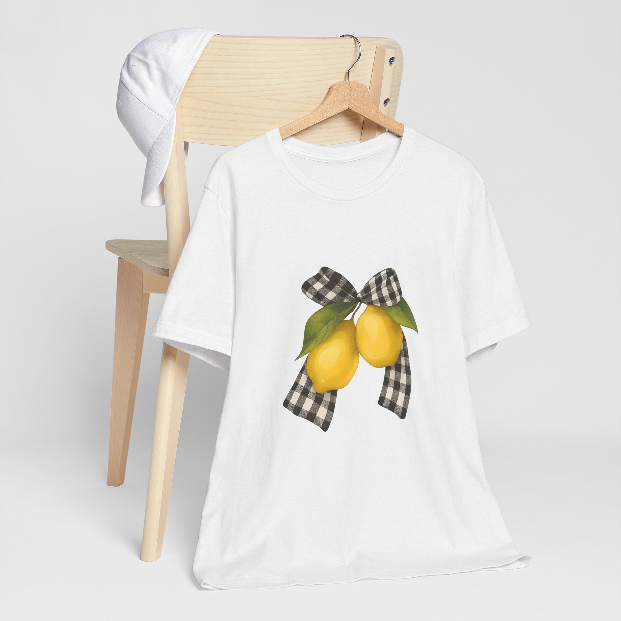Lemon Print Unisex Tee - Perfect for Summer Parties, Gifts, Everyday wear, Festivals, and Home Decor