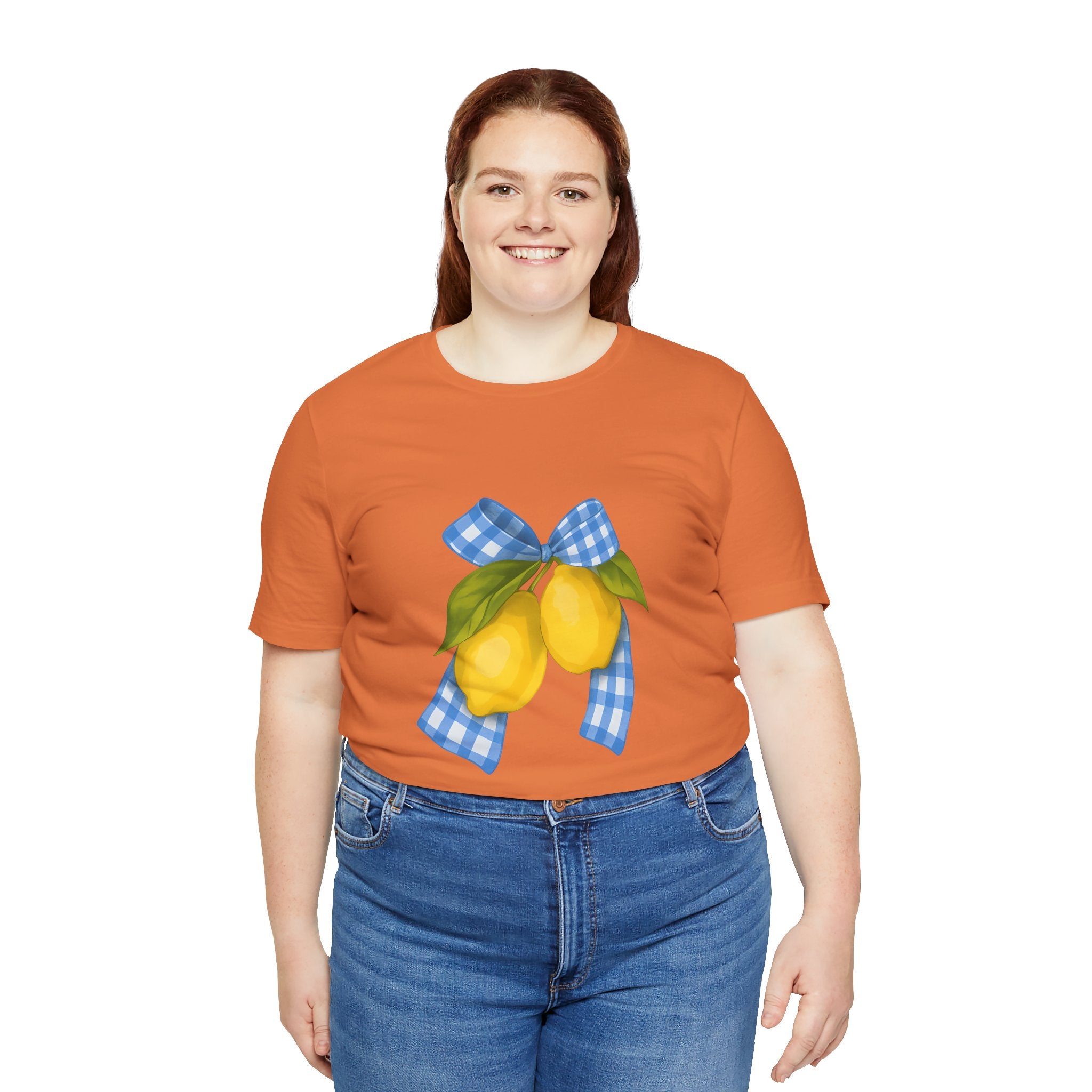 Lemon Blossom Unisex Tee - Summer Vibes, Farmhouse Style, Gifts for Her, Casual Wear, Garden Party Attire