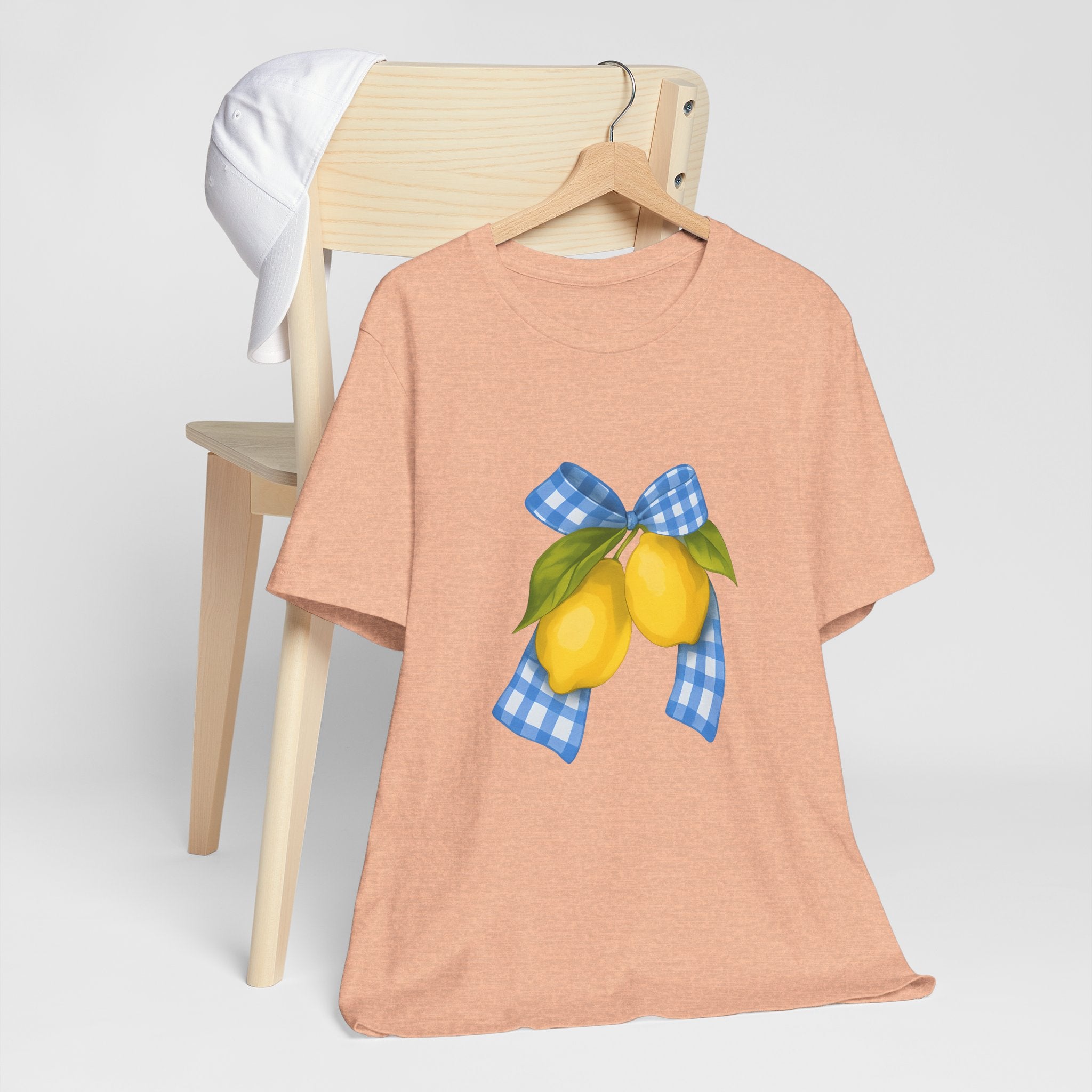 Lemon Blossom Unisex Tee - Summer Vibes, Farmhouse Style, Gifts for Her, Casual Wear, Garden Party Attire