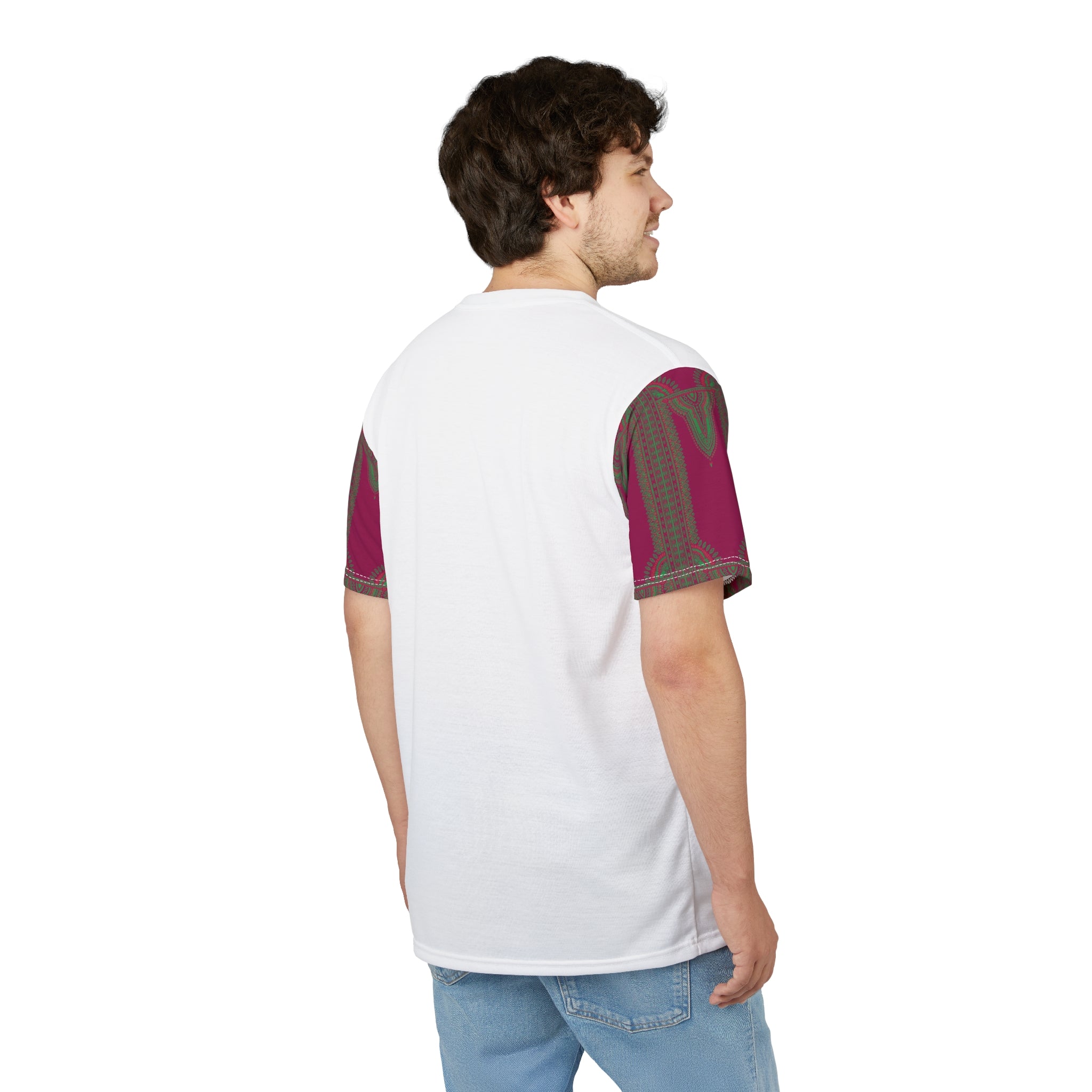 Ankara Sleeves Unisex Tee