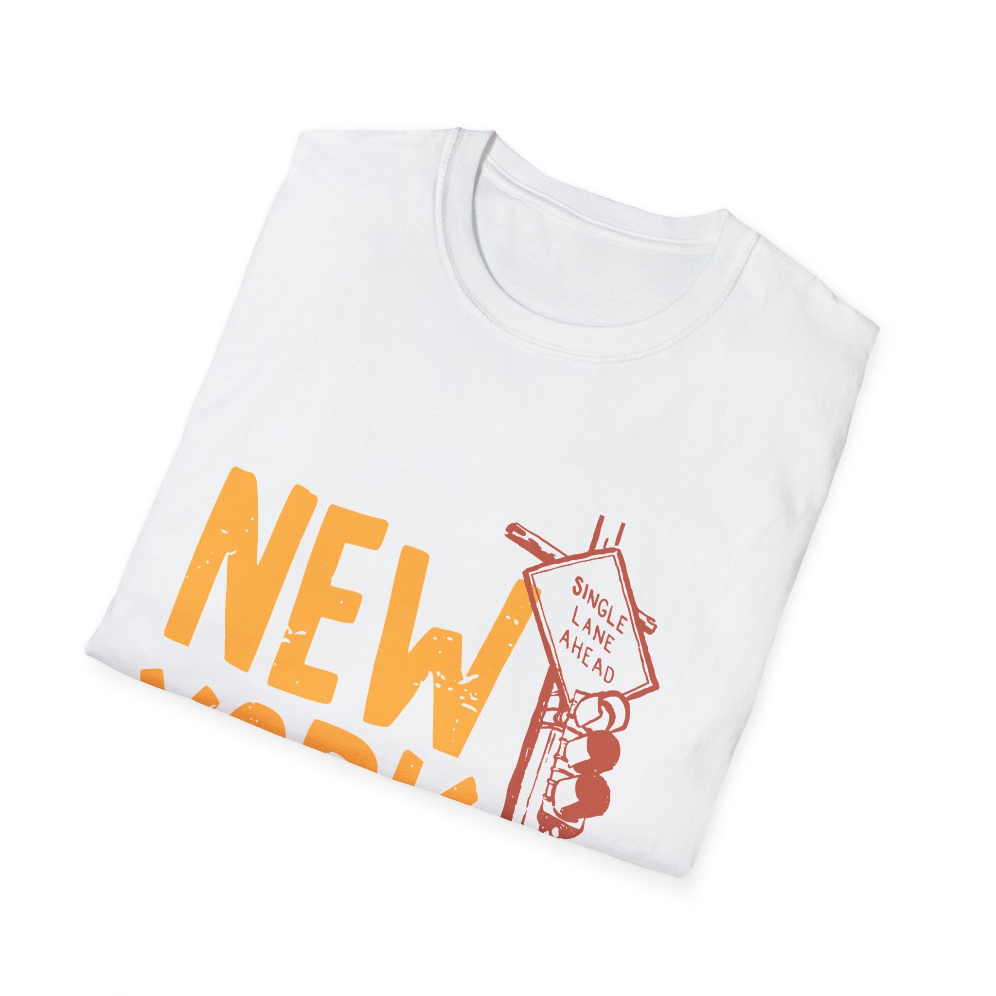 New York Skyline Unisex Softstyle T-Shirt, City Apparel, Travel Shirt, Gift for NYC Lovers, Casual Wear, Summer Fashion