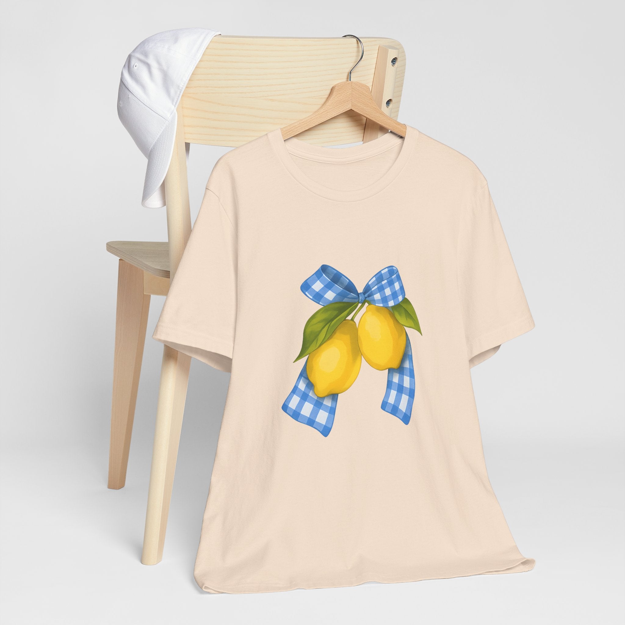 Lemon Blossom Unisex Tee - Summer Vibes, Farmhouse Style, Gifts for Her, Casual Wear, Garden Party Attire