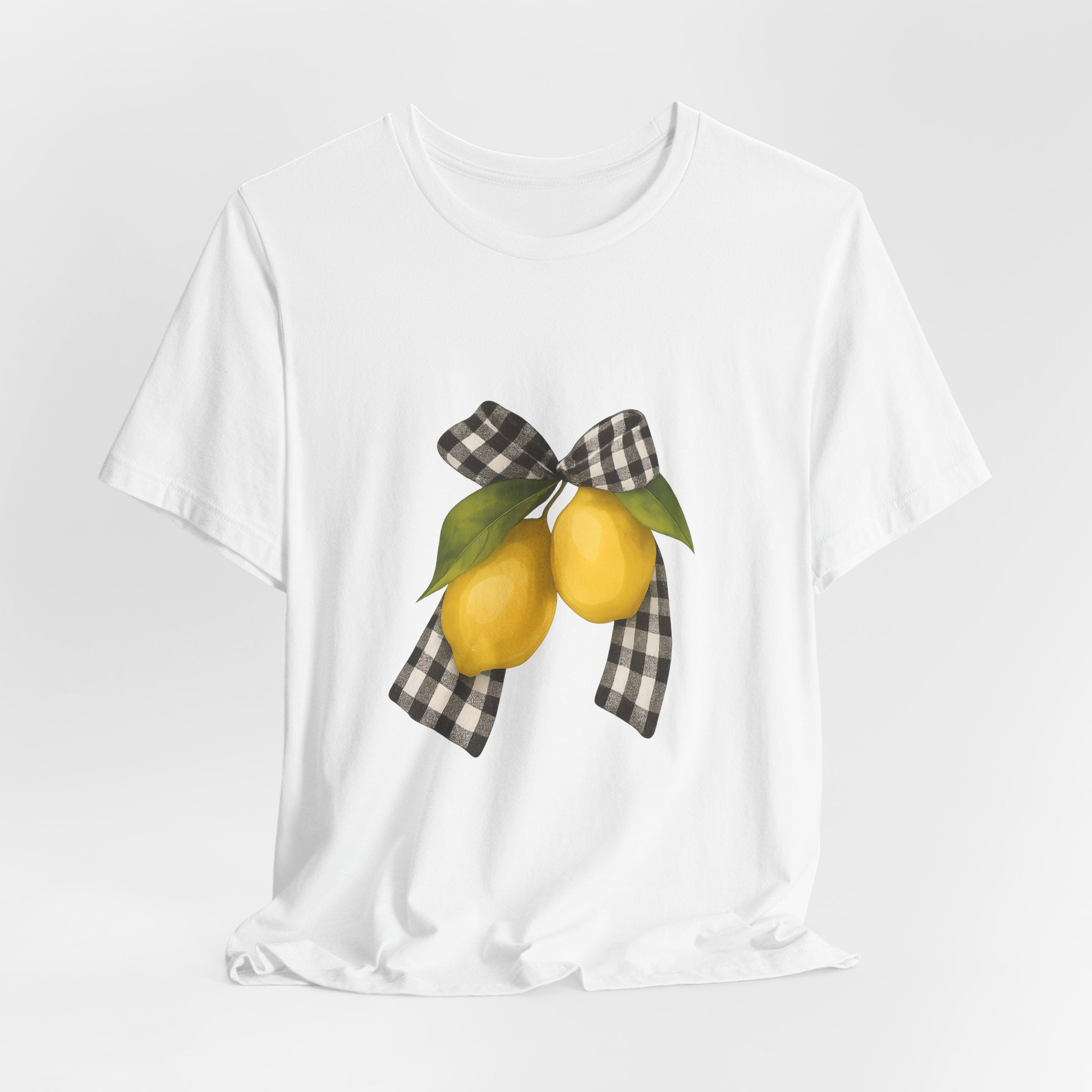 Lemon Print Unisex Tee - Perfect for Summer Parties, Gifts, Everyday wear, Festivals, and Home Decor