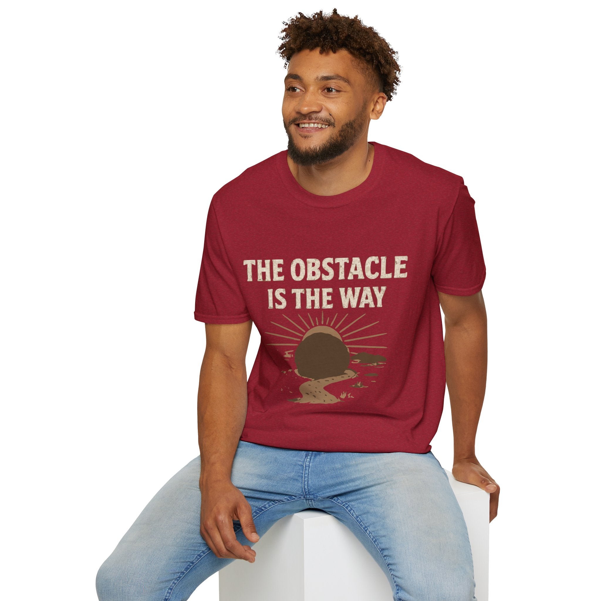 Graphic T-Shirt - The Obstacle is the Way