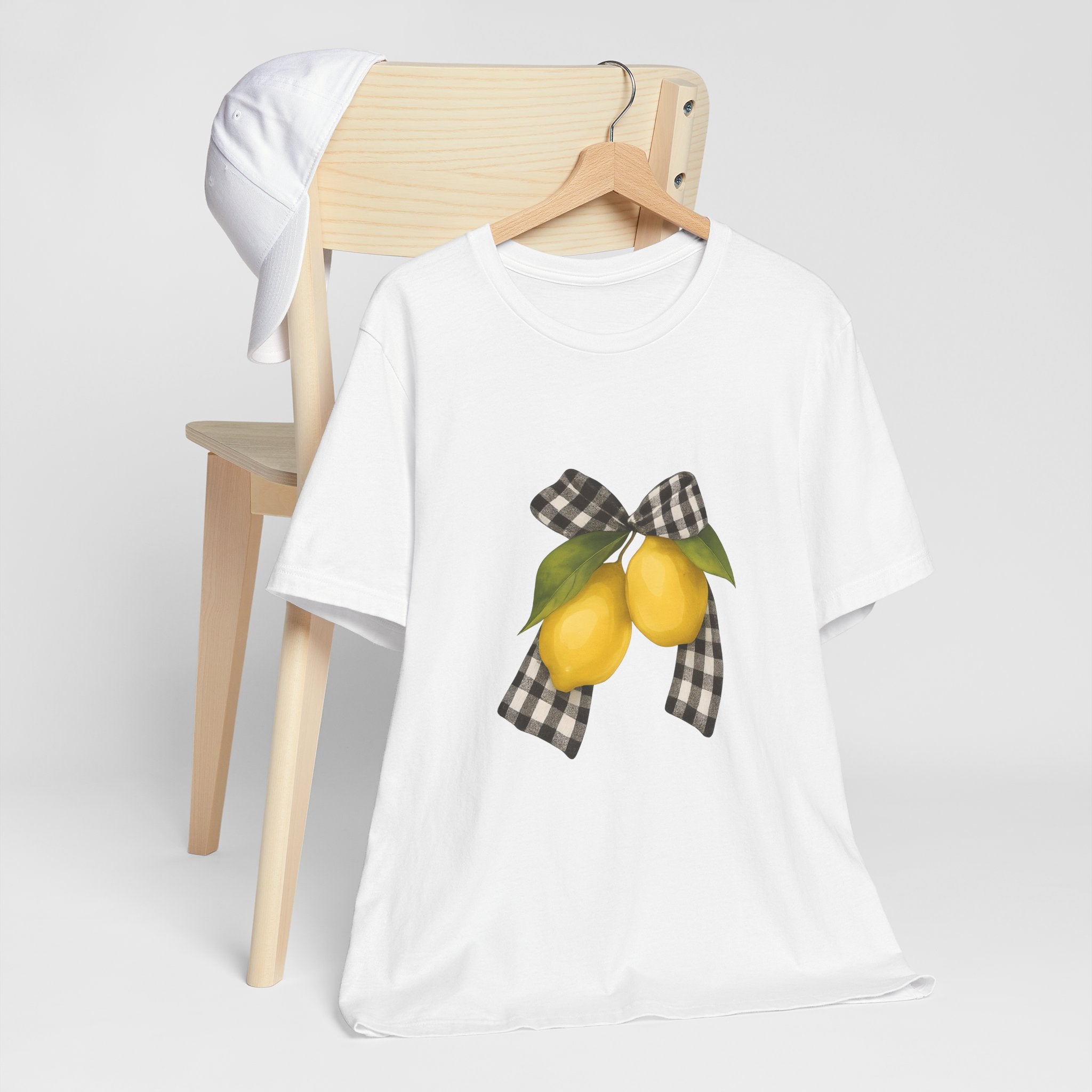 Lemon Print Unisex Tee - Perfect for Summer Parties, Gifts, Everyday wear, Festivals, and Home Decor