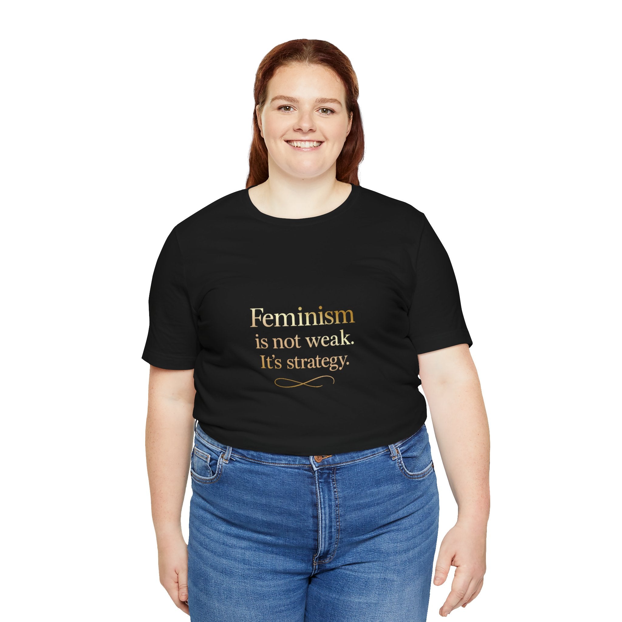 Feminism Is Not Weak Tee Bold Feminist Statement Shirt