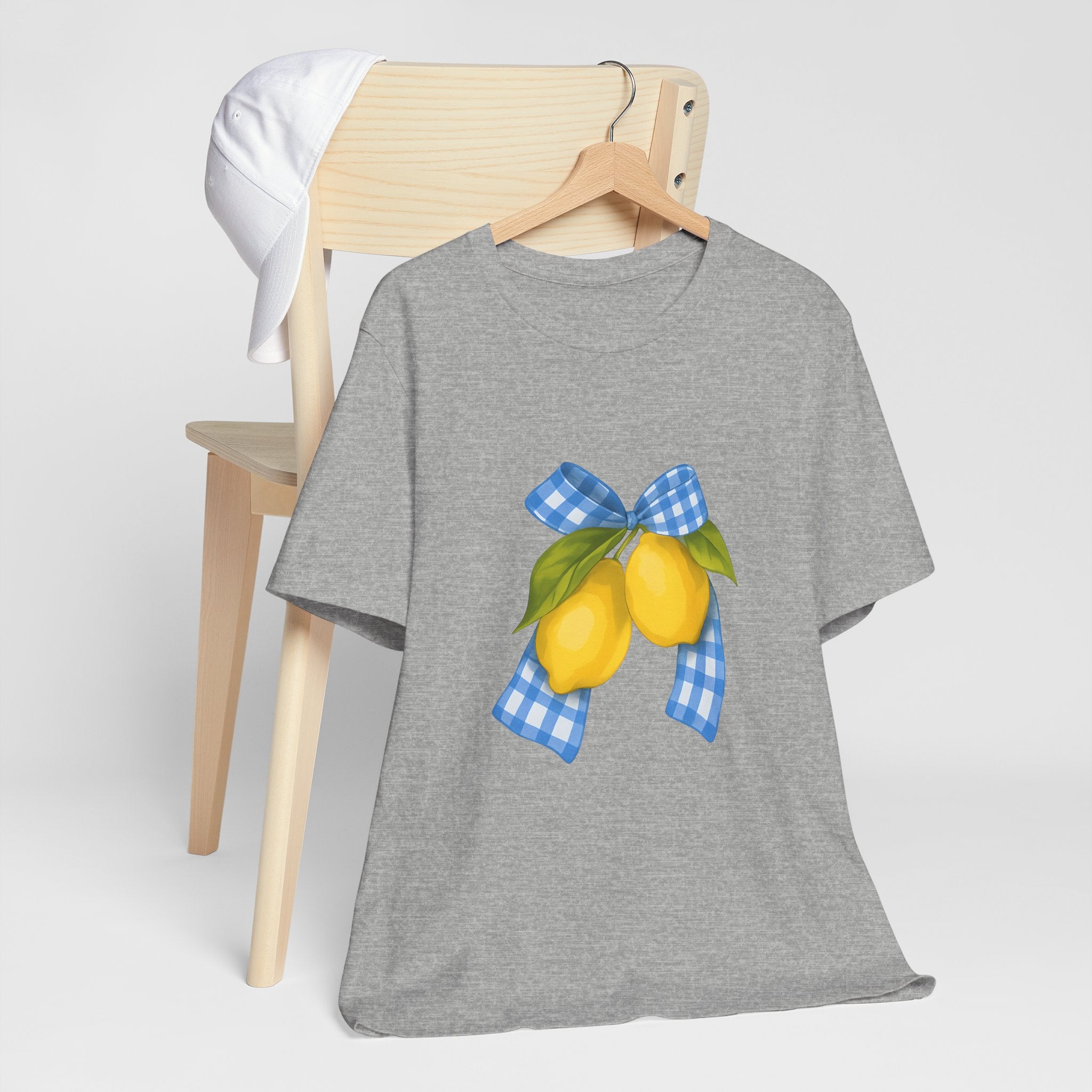 Lemon Blossom Unisex Tee - Summer Vibes, Farmhouse Style, Gifts for Her, Casual Wear, Garden Party Attire