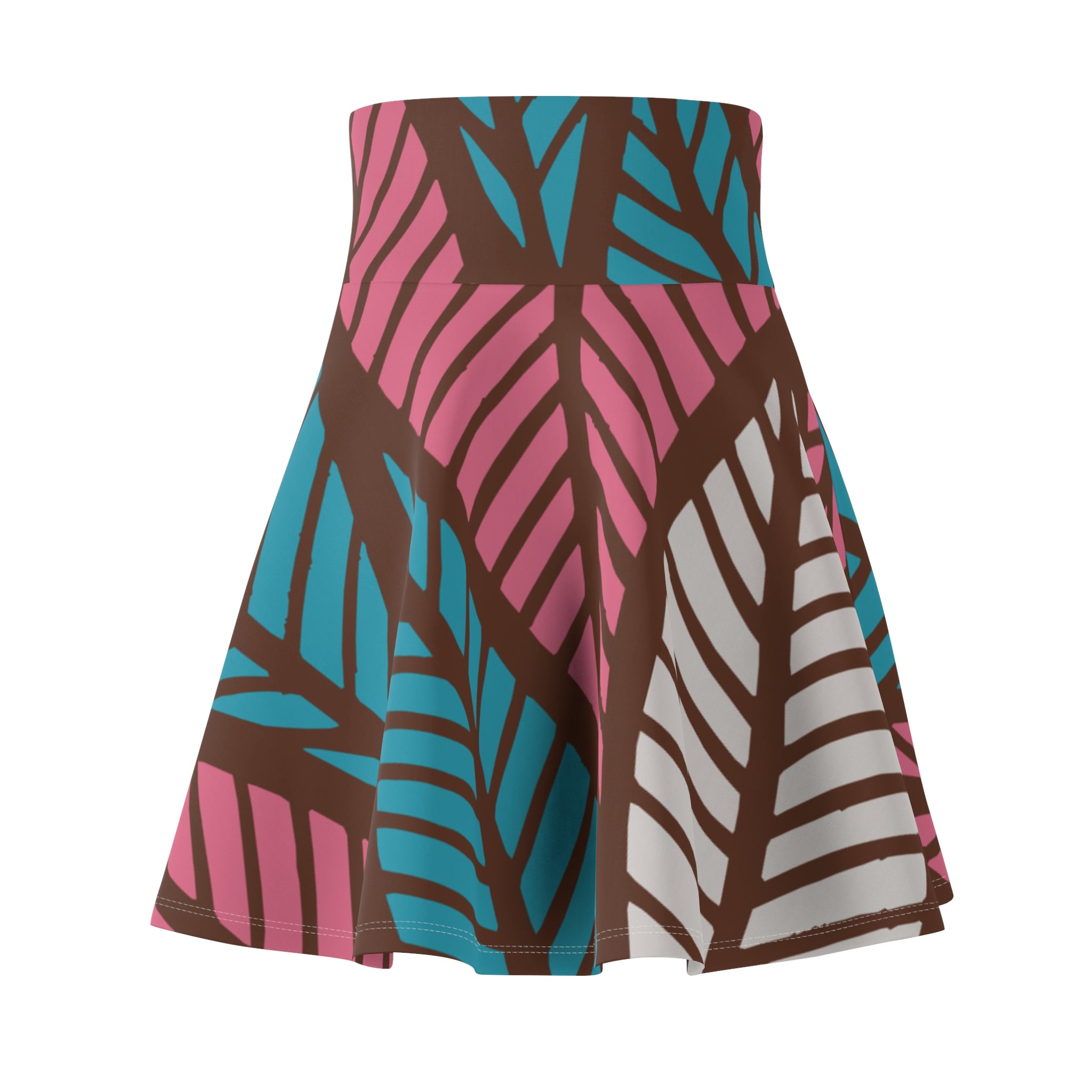 Vibrant Ankara Skater Skirt