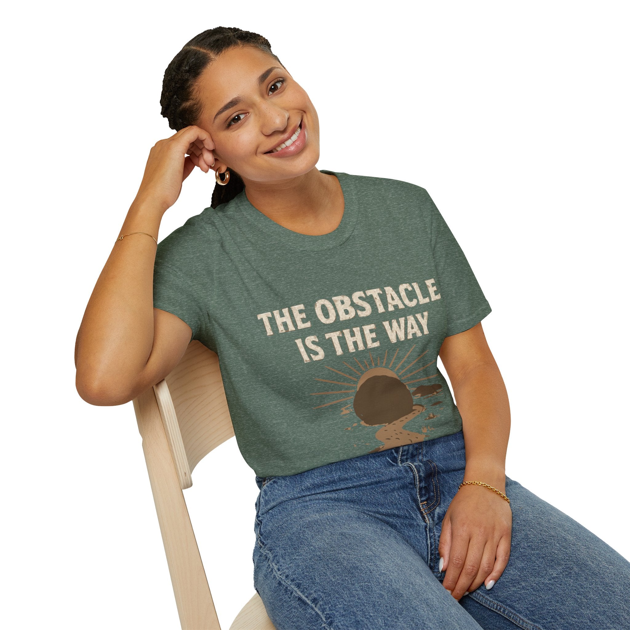 Graphic T-Shirt - The Obstacle is the Way