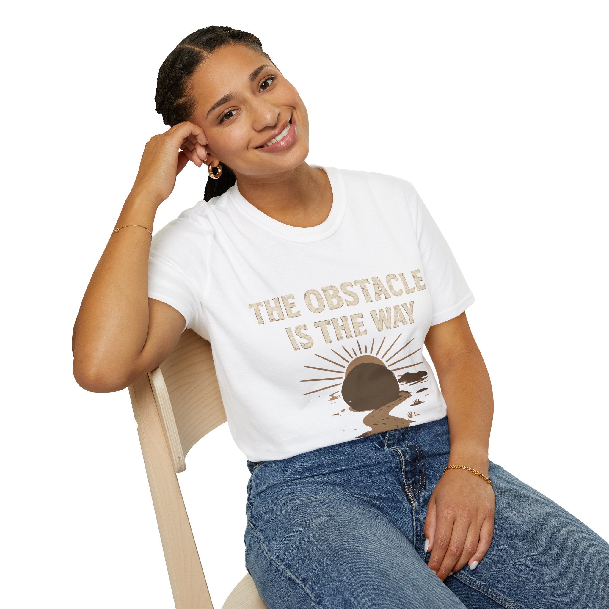 Graphic T-Shirt - The Obstacle is the Way