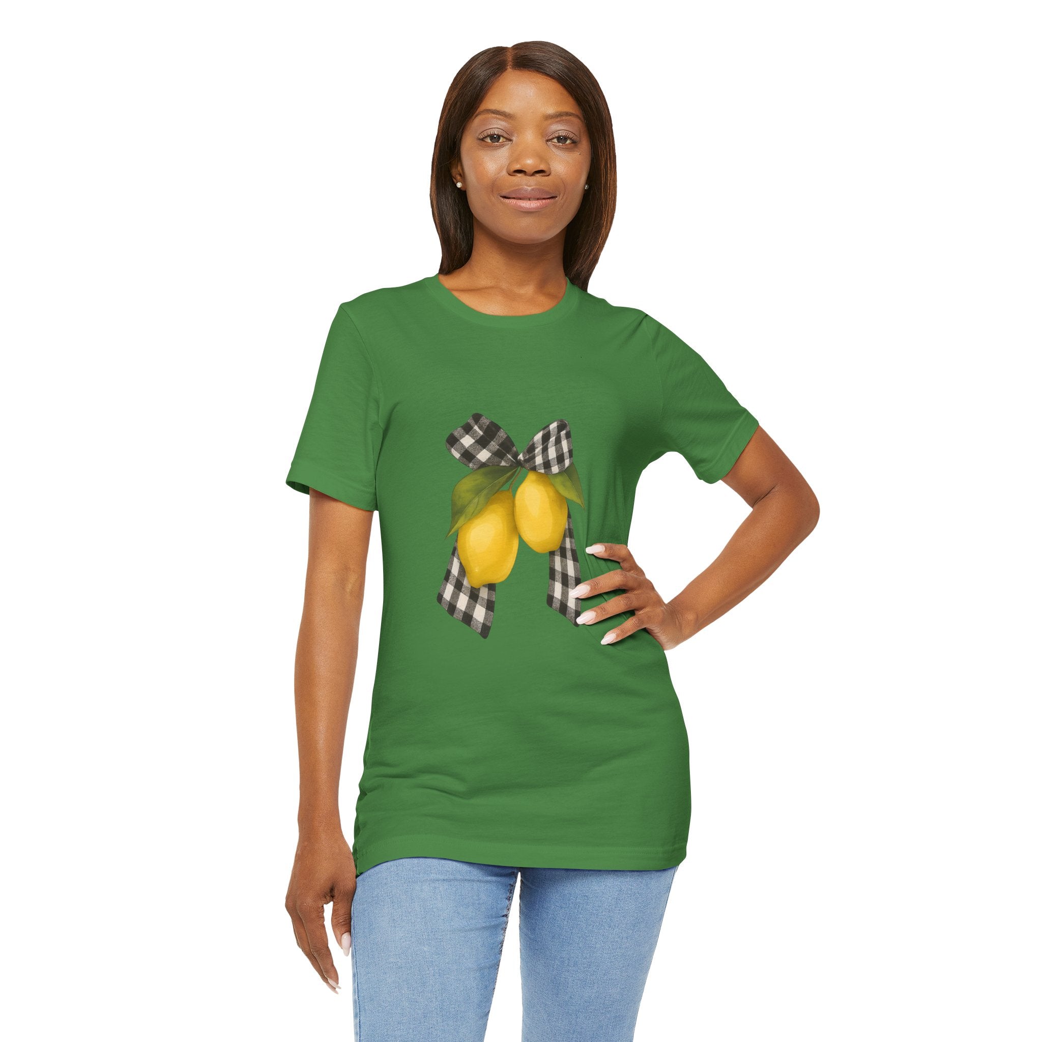 Lemon Print Unisex Tee - Perfect for Summer Parties, Gifts, Everyday wear, Festivals, and Home Decor