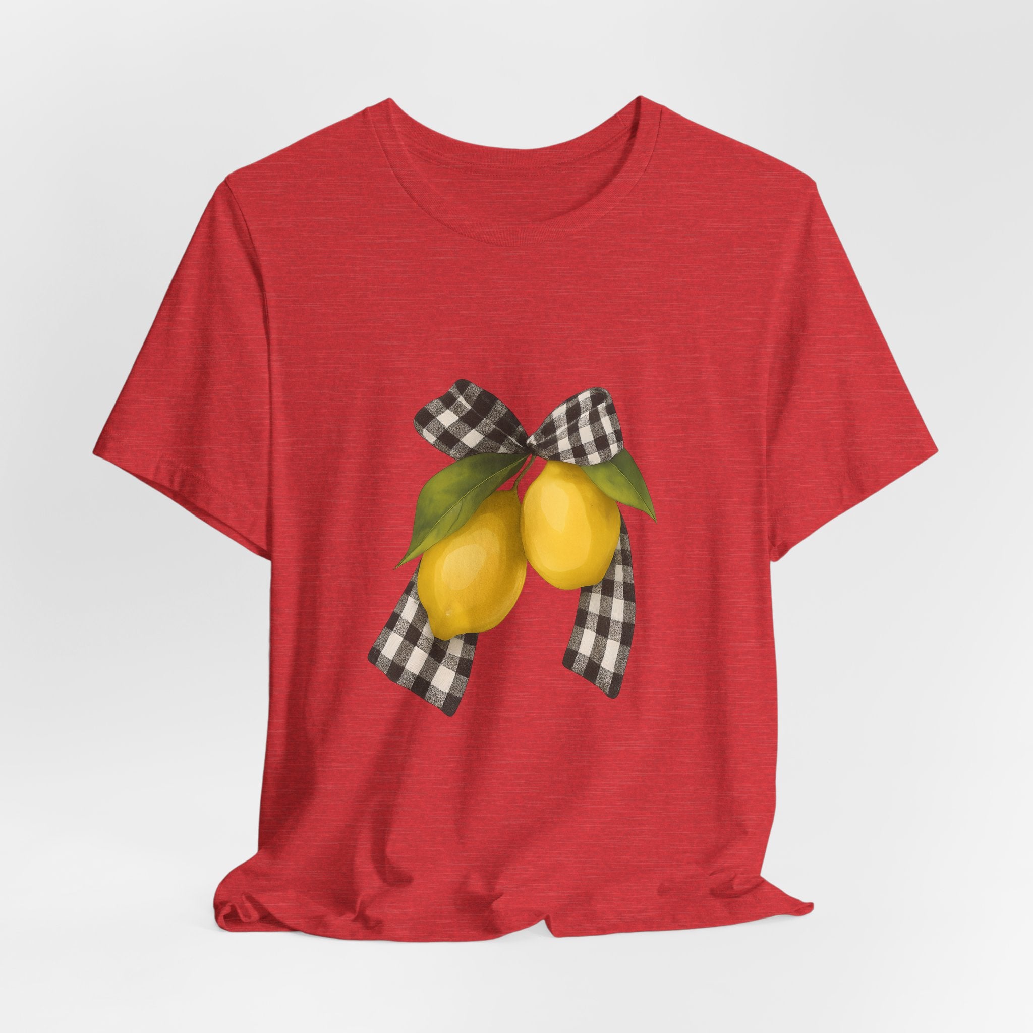 Lemon Print Unisex Tee - Perfect for Summer Parties, Gifts, Everyday wear, Festivals, and Home Decor