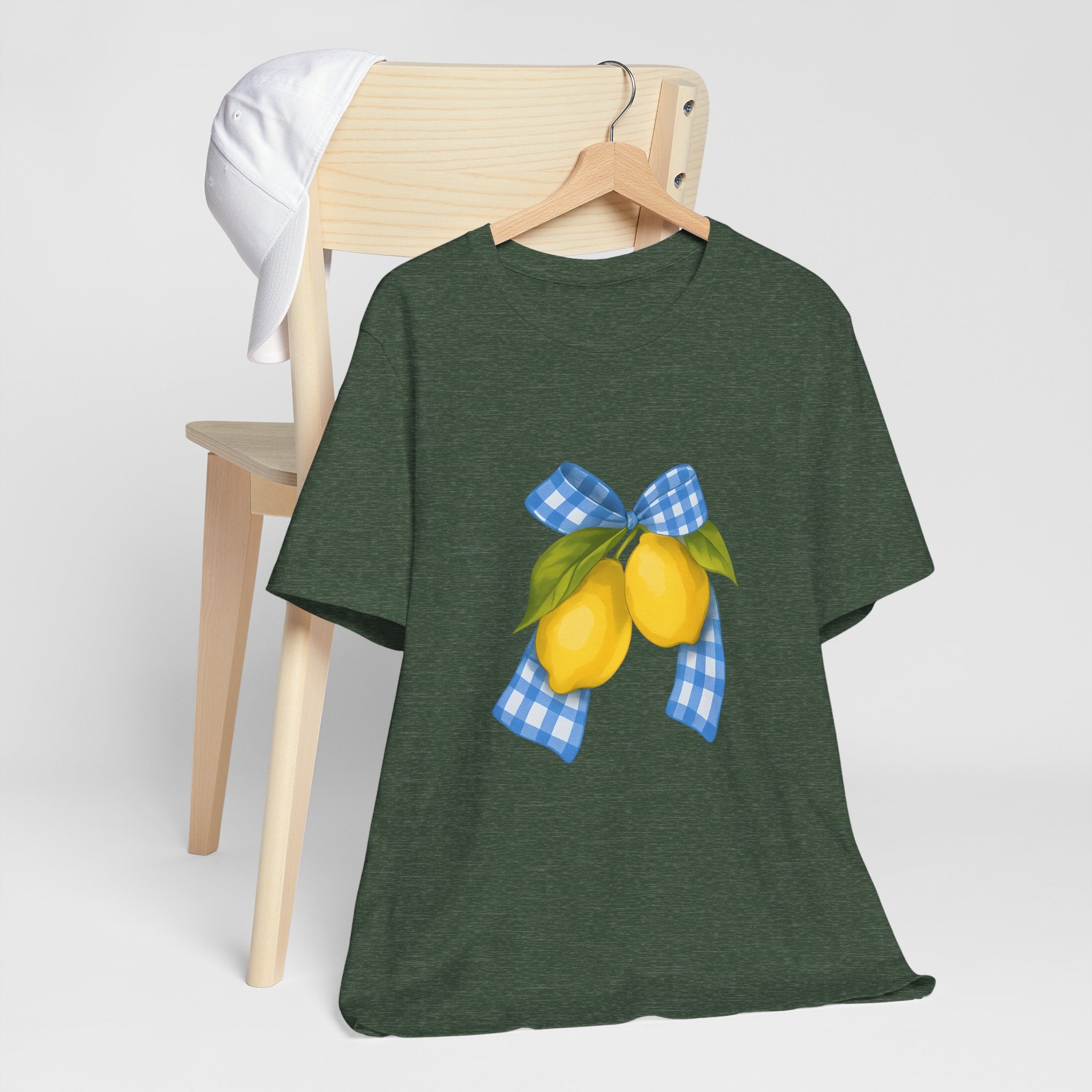 Lemon Blossom Unisex Tee - Summer Vibes, Farmhouse Style, Gifts for Her, Casual Wear, Garden Party Attire