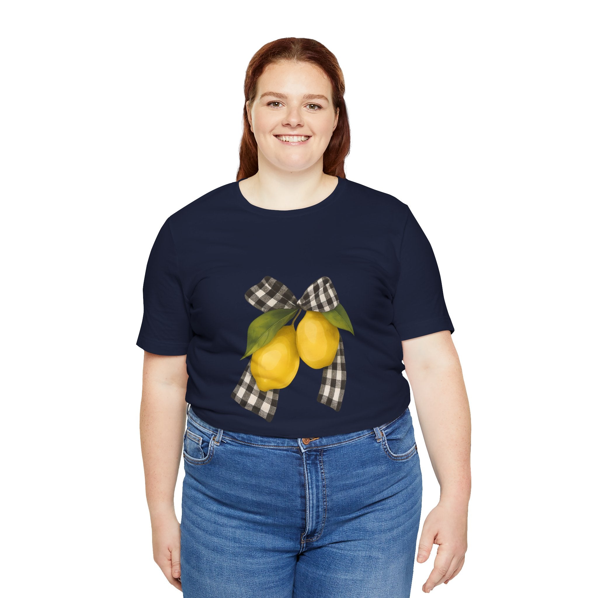 Lemon Print Unisex Tee - Perfect for Summer Parties, Gifts, Everyday wear, Festivals, and Home Decor