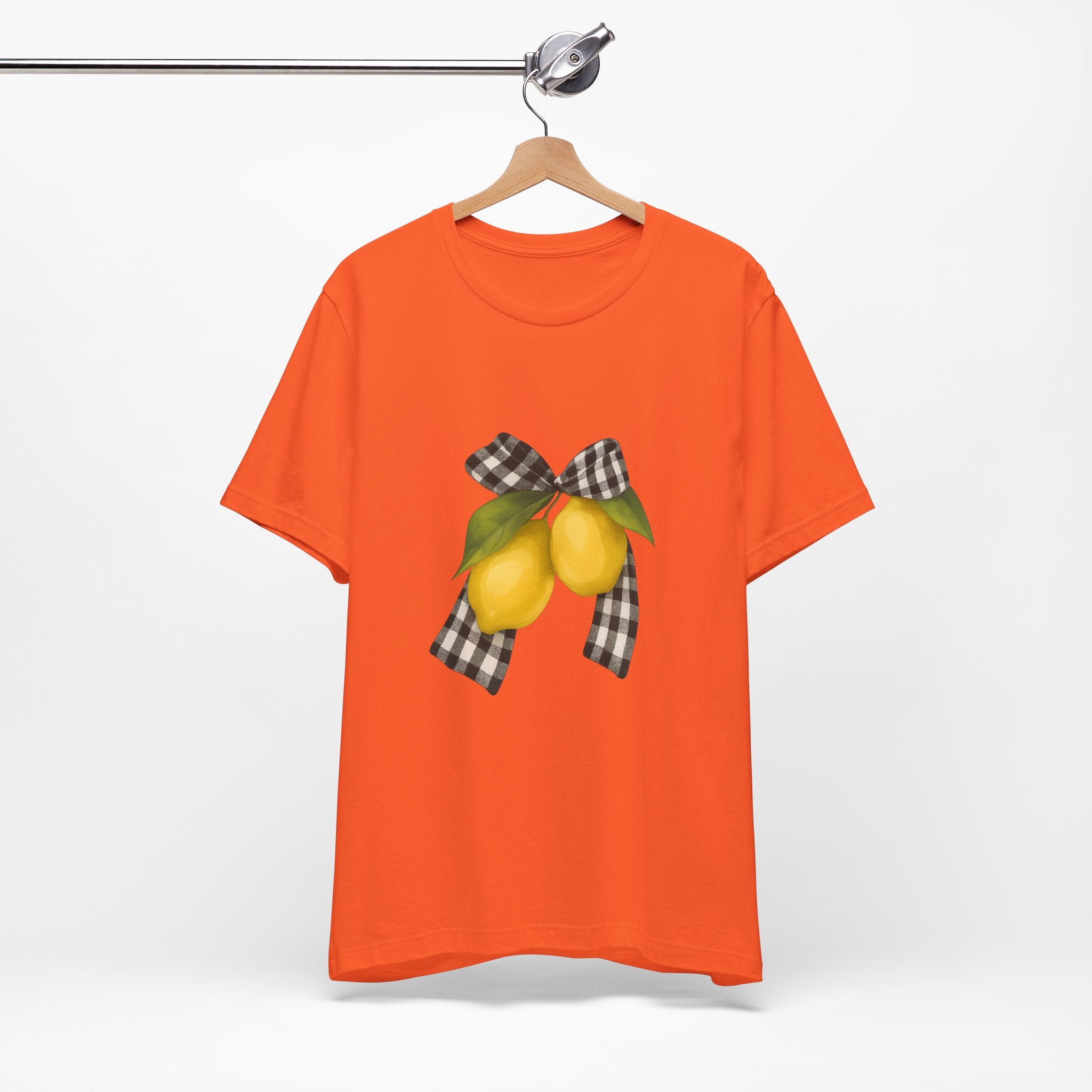 Lemon Print Unisex Tee - Perfect for Summer Parties, Gifts, Everyday wear, Festivals, and Home Decor