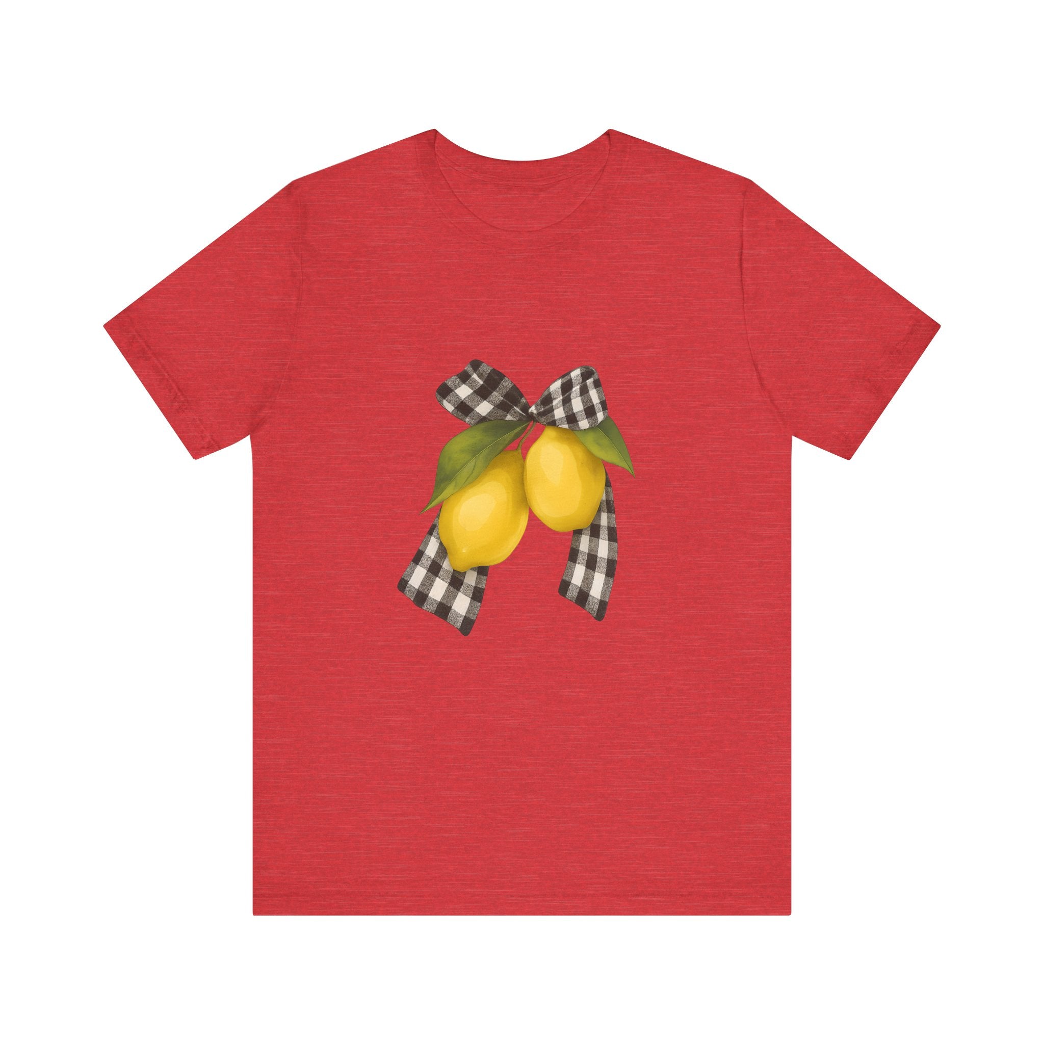 Lemon Print Unisex Tee - Perfect for Summer Parties, Gifts, Everyday wear, Festivals, and Home Decor