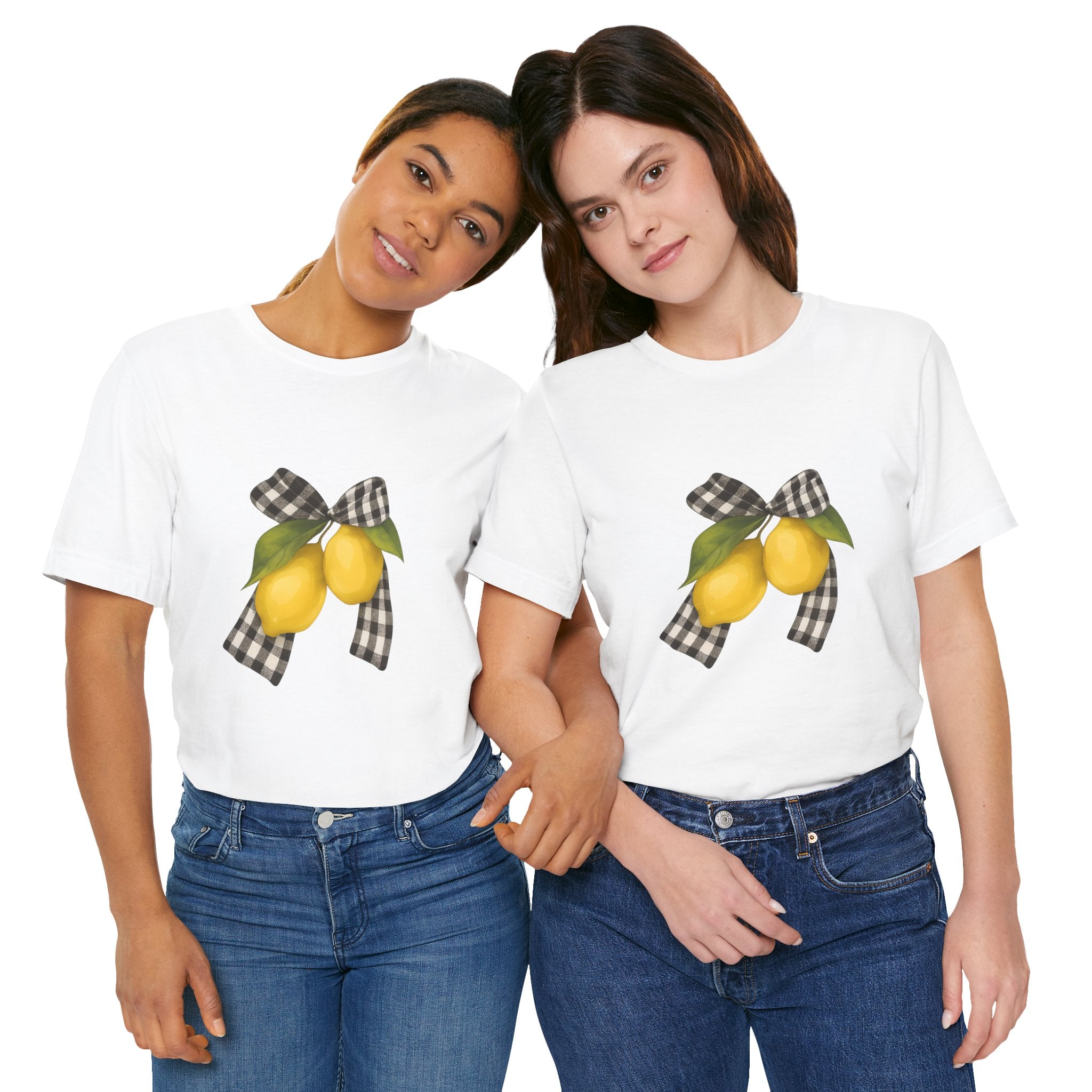 Lemon Print Unisex Tee - Perfect for Summer Parties, Gifts, Everyday wear, Festivals, and Home Decor