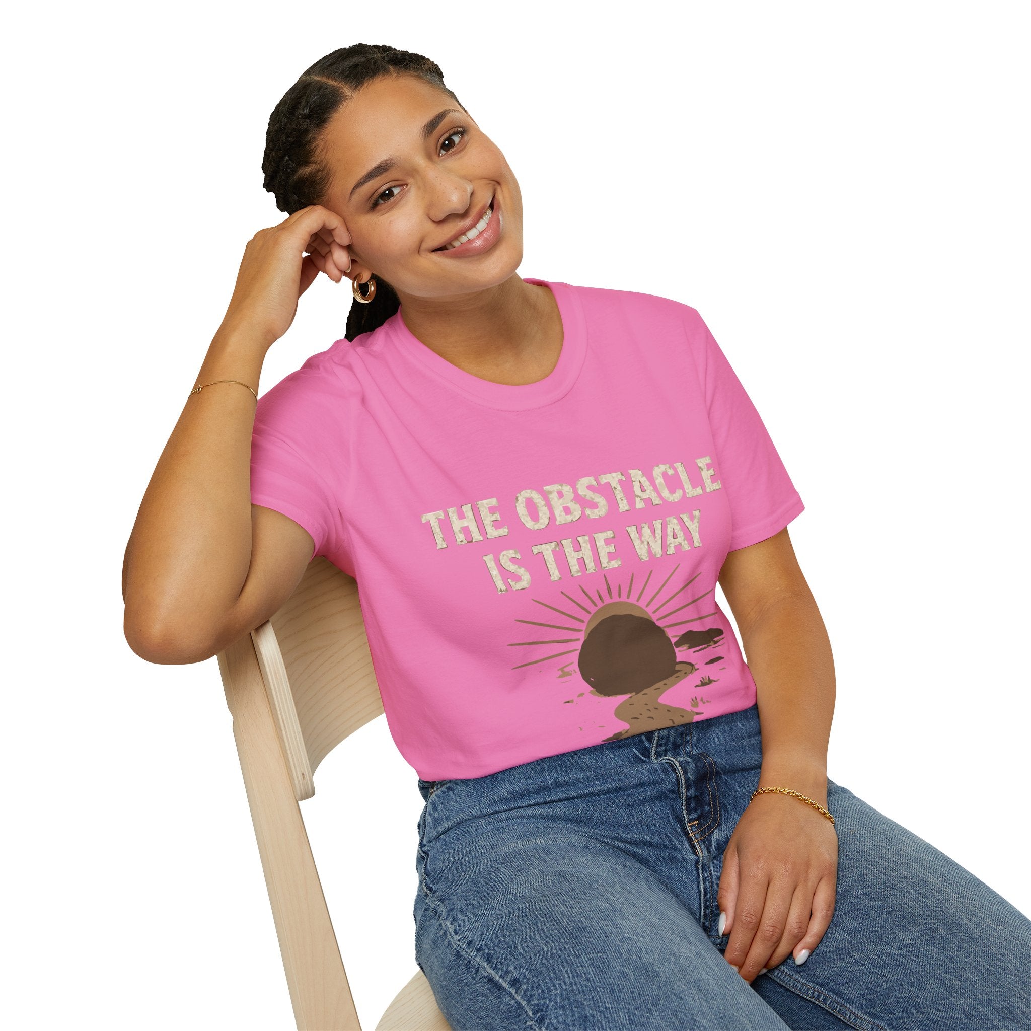 Graphic T-Shirt - The Obstacle is the Way