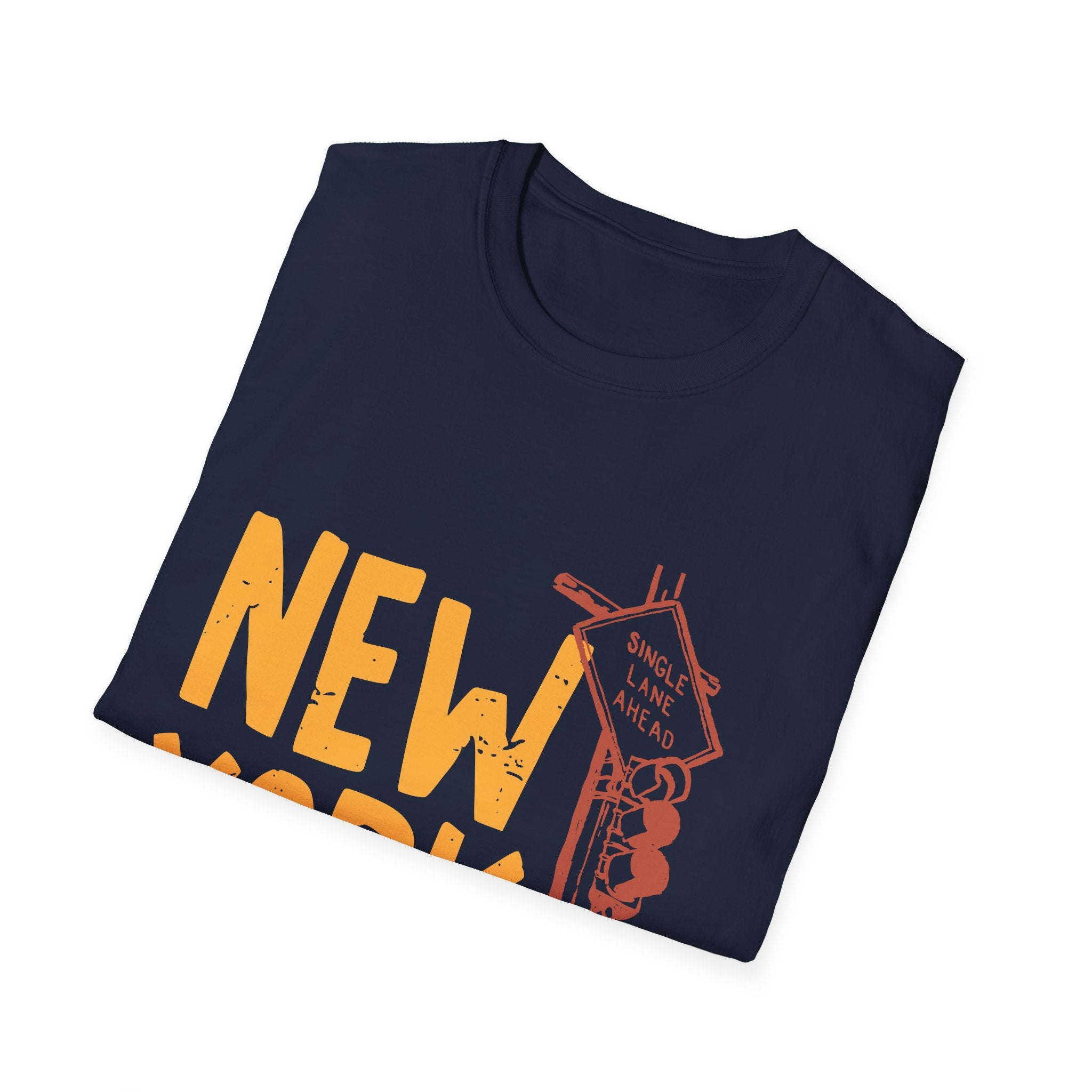New York Skyline Unisex Softstyle T-Shirt, City Apparel, Travel Shirt, Gift for NYC Lovers, Casual Wear, Summer Fashion