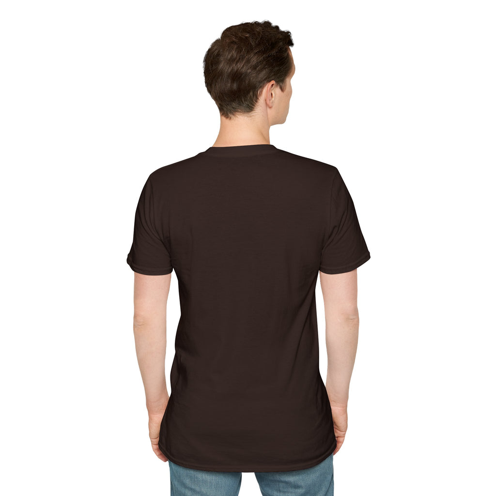 Ego Is The Enemy Unisex Softstyle Tee, Inspirational Graphic Shirt, Motivational Quote Top, Self-Development Apparel, Minimalist T-Shirt,