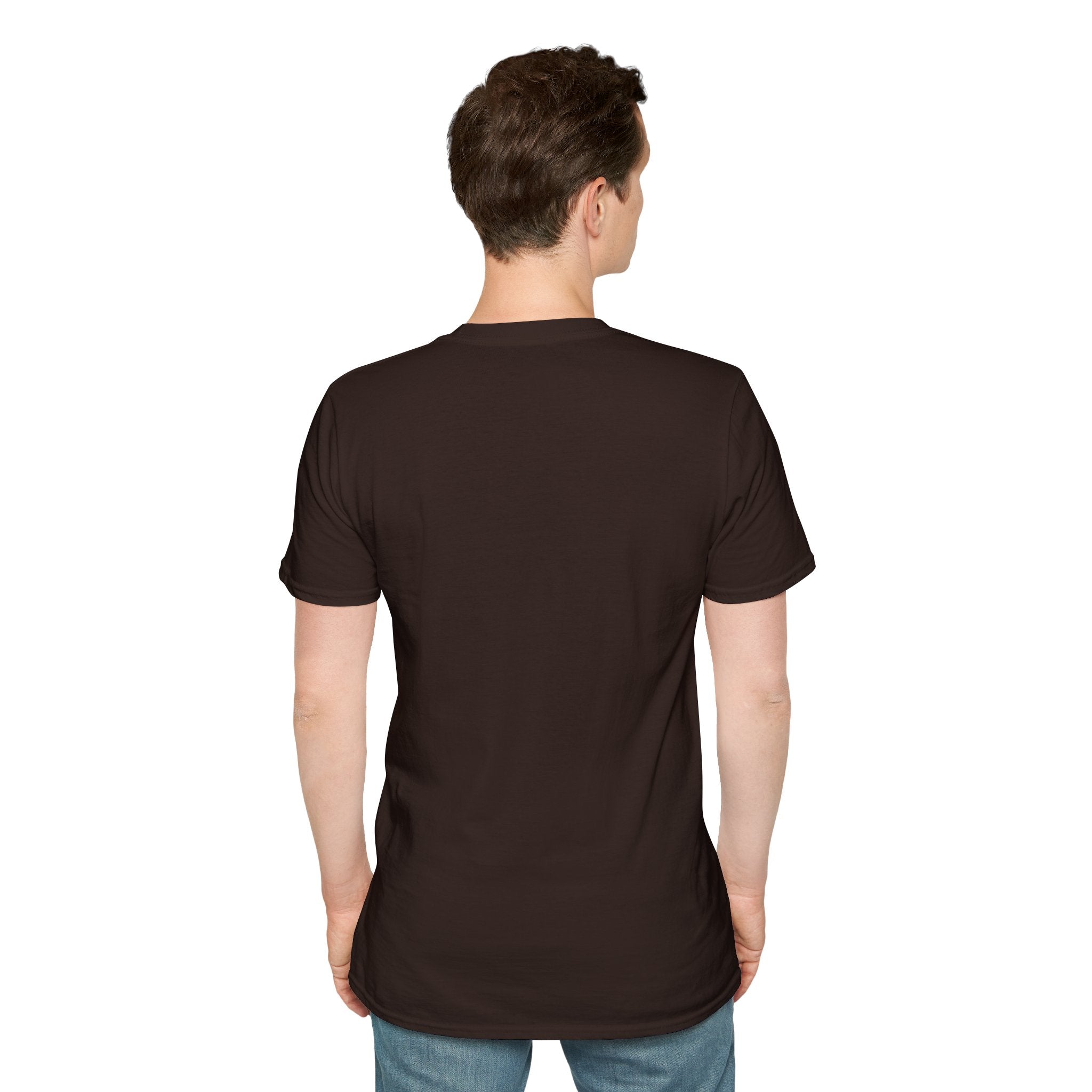 Ego Is The Enemy Unisex Softstyle Tee, Inspirational Graphic Shirt, Motivational Quote Top, Self-Development Apparel, Minimalist T-Shirt,