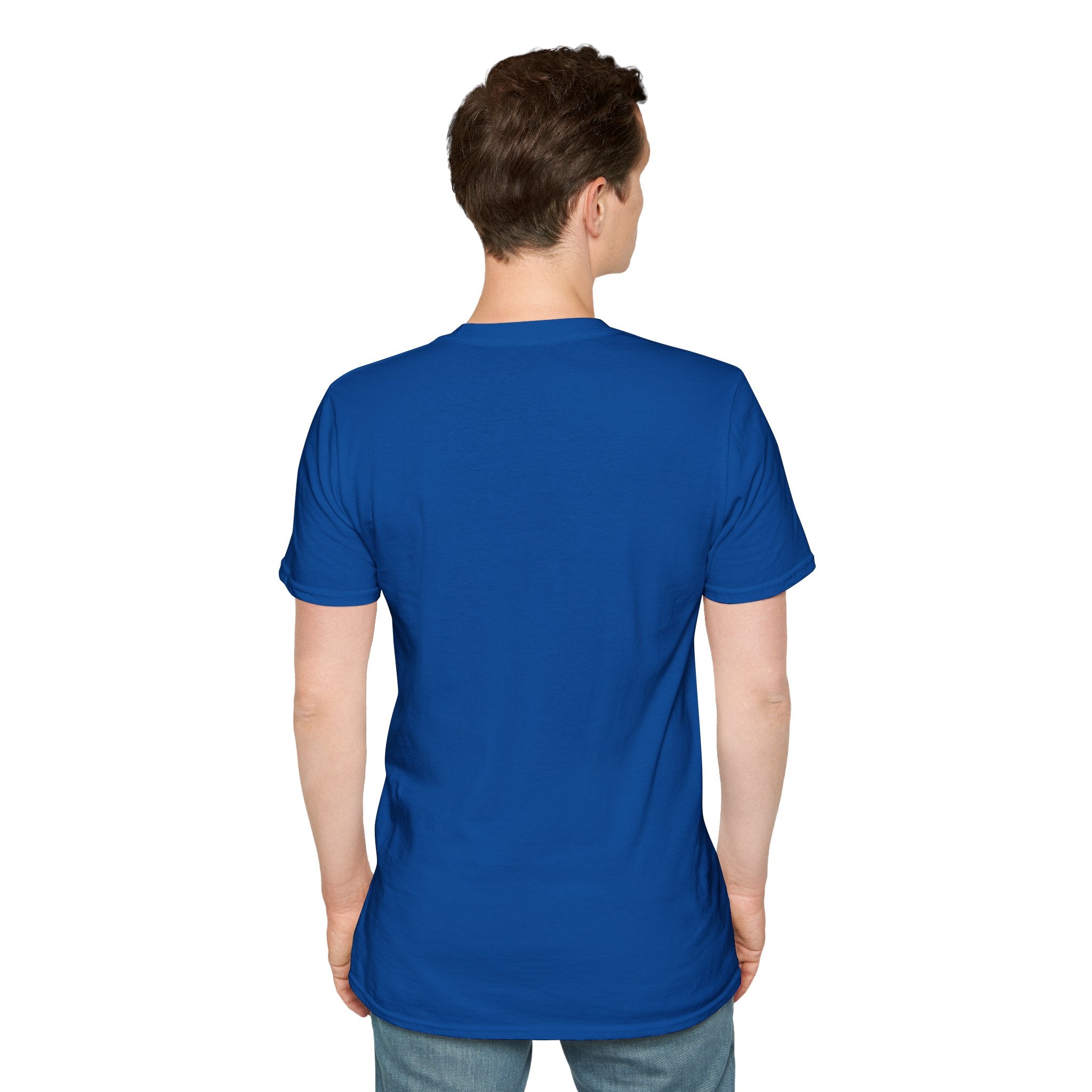 Ego Is The Enemy Unisex Softstyle Tee, Inspirational Graphic Shirt, Motivational Quote Top, Self-Development Apparel, Minimalist T-Shirt,