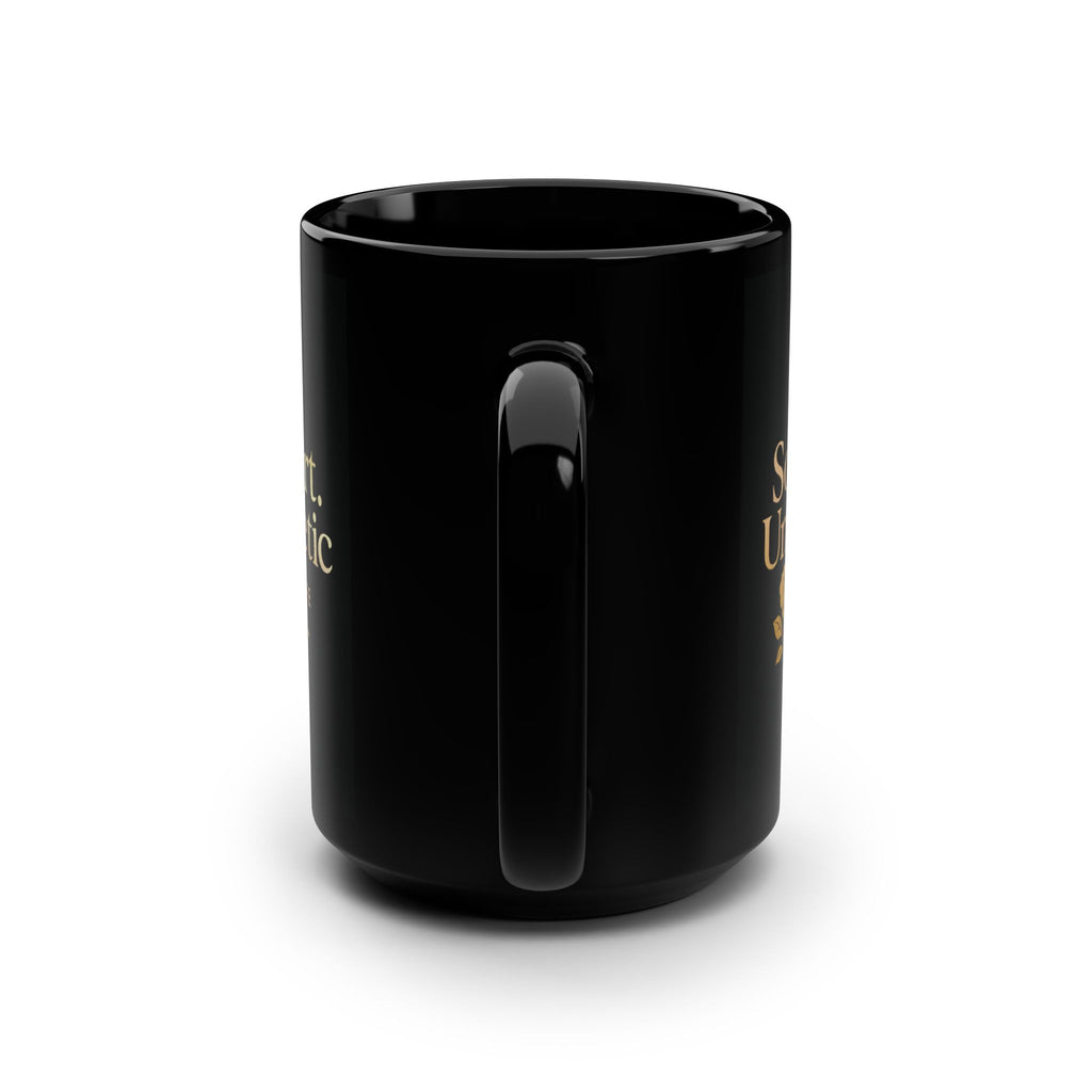 Elegant Black Mug for Coffee Lovers | Soft Smart Unapologetic Inspirational Cup, Gift for Tea Enthusiasts, Motivational Home Decor, [...]
