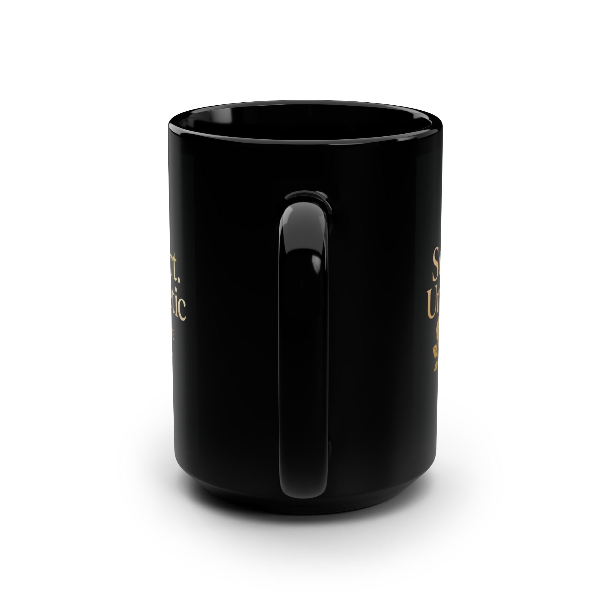 Elegant Black Mug for Coffee Lovers | Soft Smart Unapologetic Inspirational Cup, Gift for Tea Enthusiasts, Motivational Home Decor, [...]