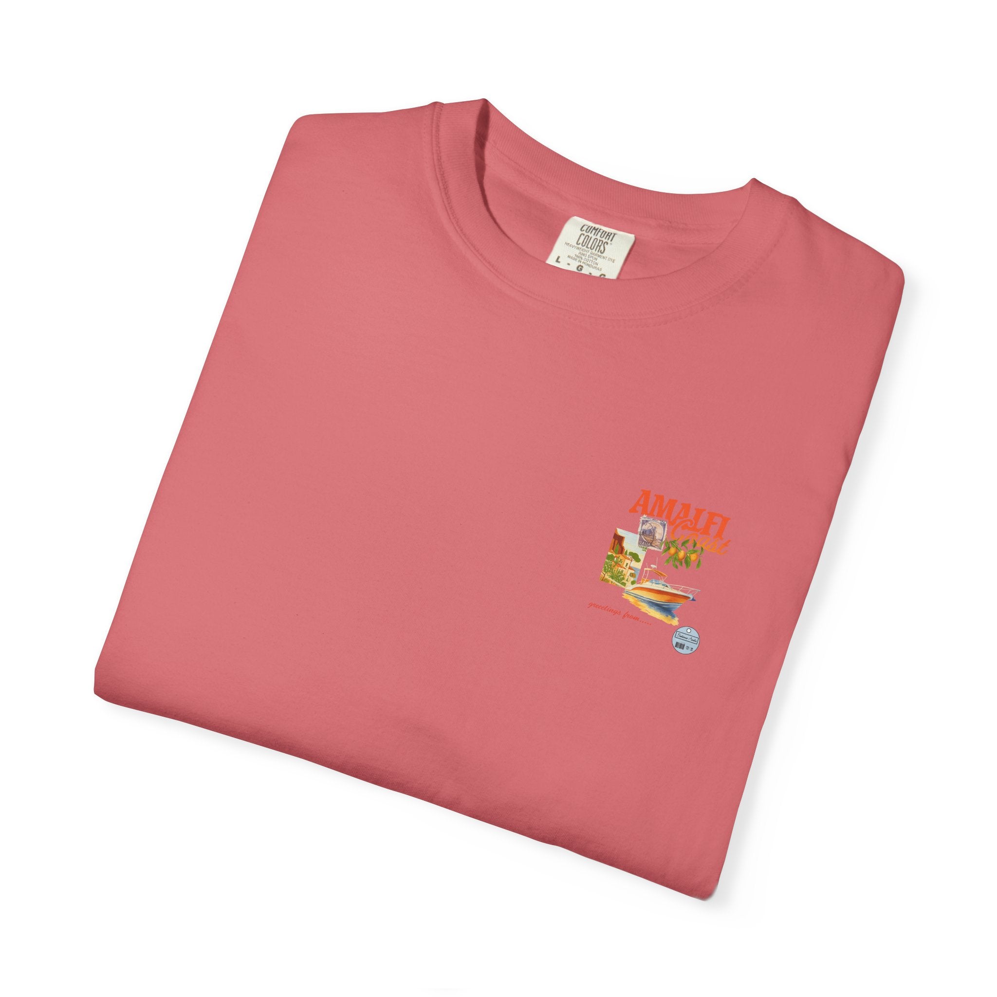 Amalfi Coast Vintage Unisex T-shirt - Stylish Travel Tee for Beach Lovers, Gifts for Her, Casual Summer Wear, Vacation Vibes